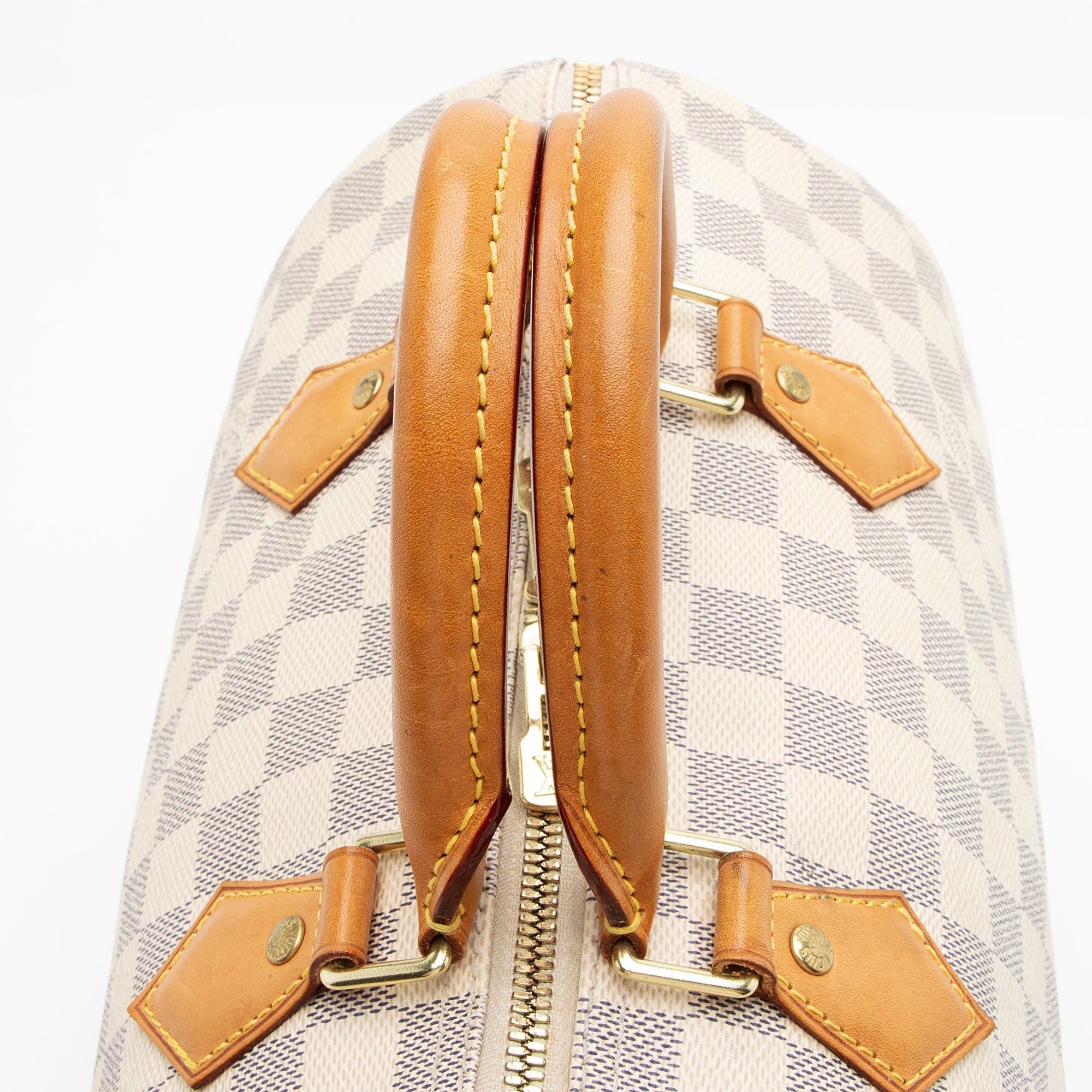 Louis Vuitton Damier Azur Speedy Bandouliere 30 Satchel