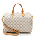 Louis Vuitton Damier Azur Speedy Bandouliere 30 Satchel
