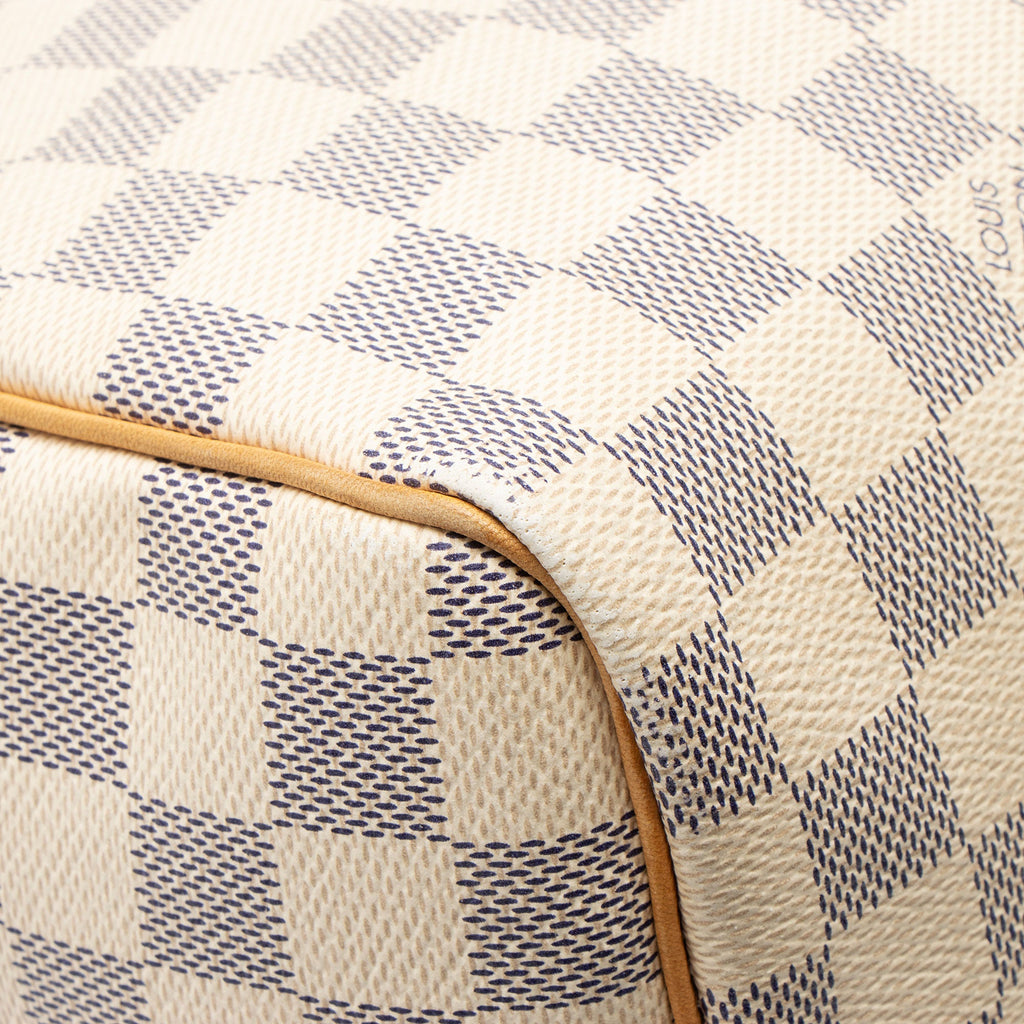 Louis Vuitton Damier Azur Speedy Bandouliere 30 Satchel
