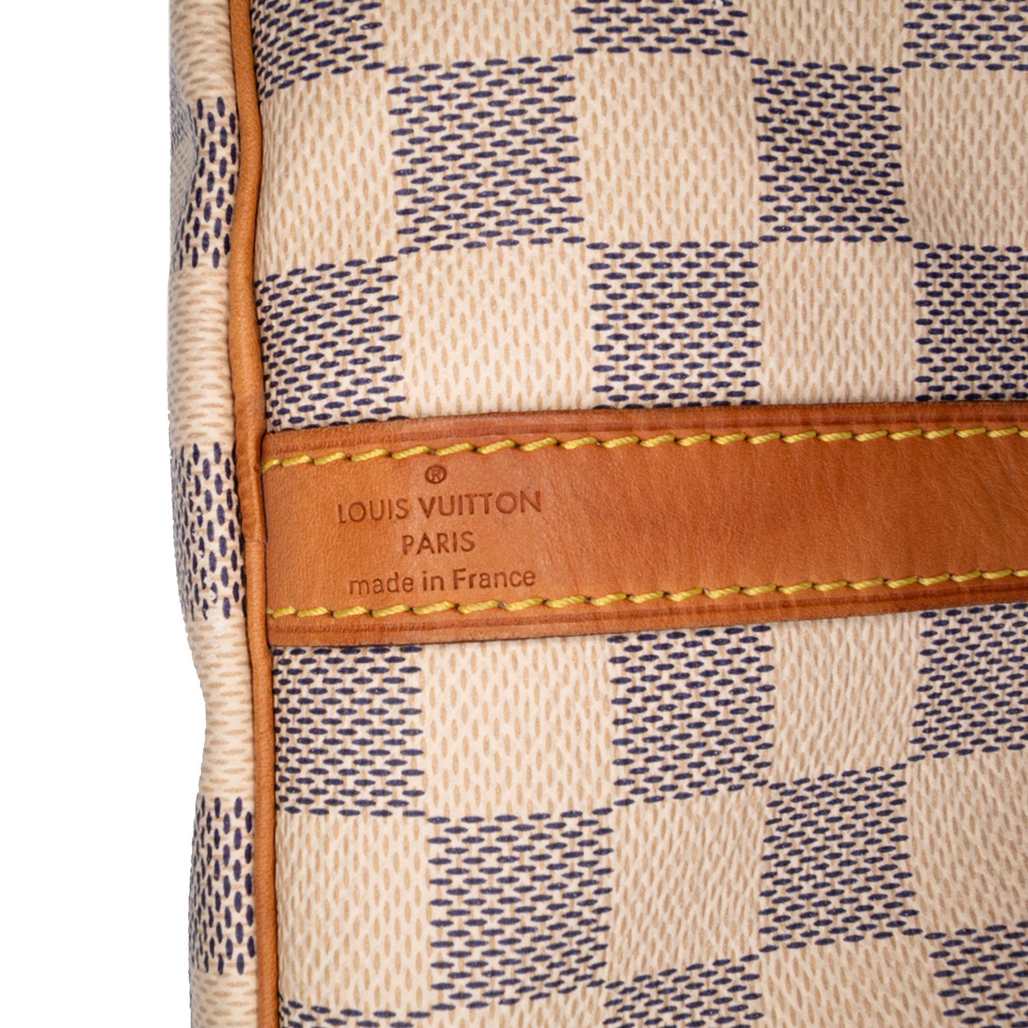 Louis Vuitton Damier Azur Speedy Bandouliere 30