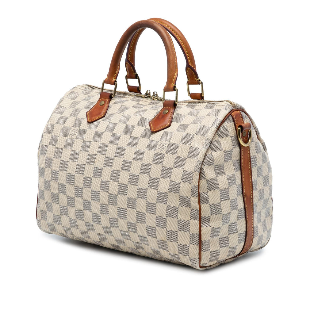 Louis Vuitton Damier Azur Speedy Bandouliere 30