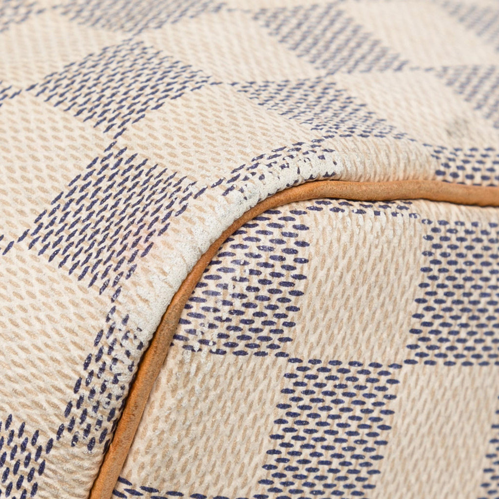 Louis Vuitton Damier Azur Speedy Bandouliere 35 (SHG-Zy55wa)