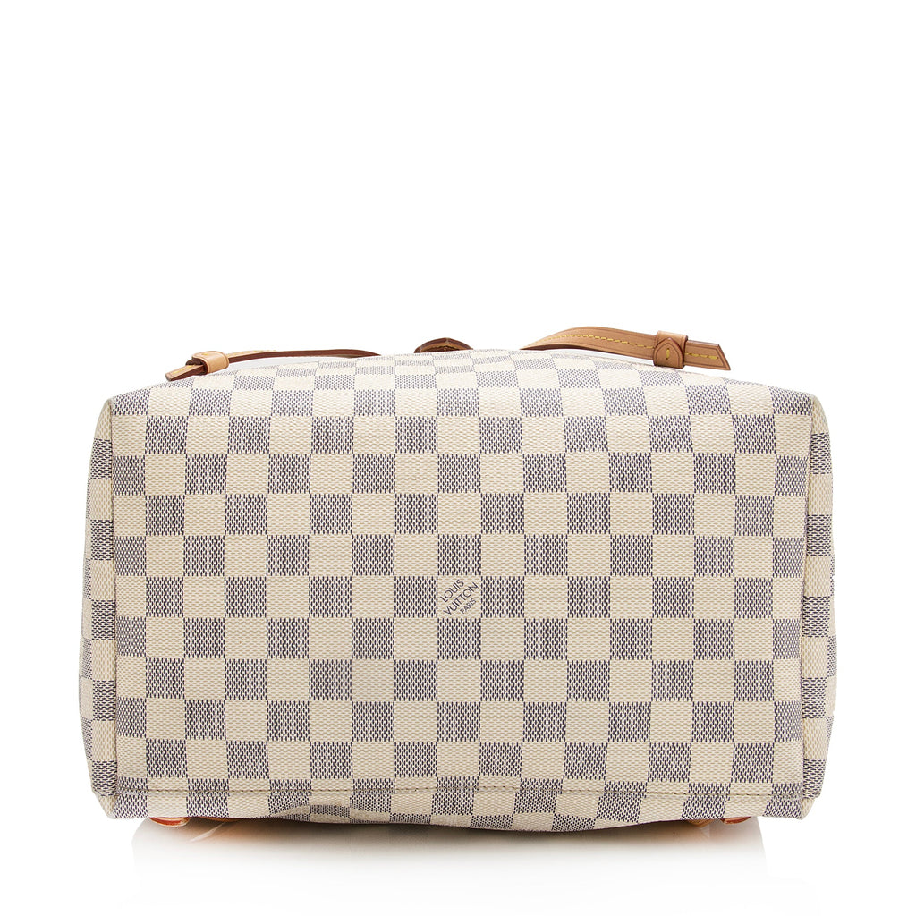 Louis Vuitton Damier Azur Sperone Backpack (SHF-22674)