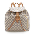 Louis Vuitton Damier Azur Sperone Backpack (SHF-22674)