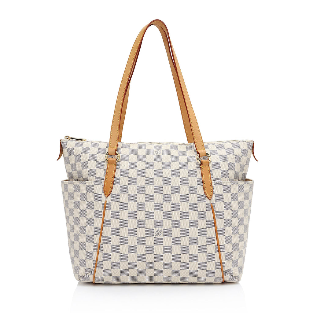 Louis Vuitton Damier Azur Totally MM Tote (SHF-ULoSV5)