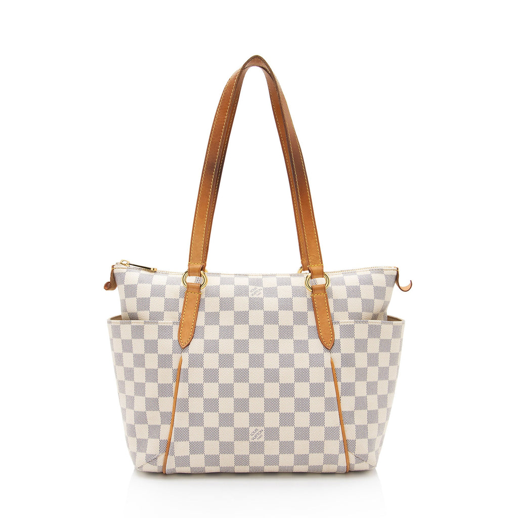 Louis Vuitton Damier Azur Totally PM Tote (SHF-t2xnGe)