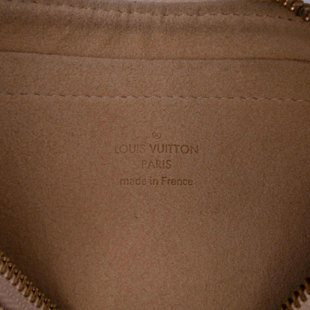 Louis Vuitton Damier Azur Trunks Labels Pochette Milla MM