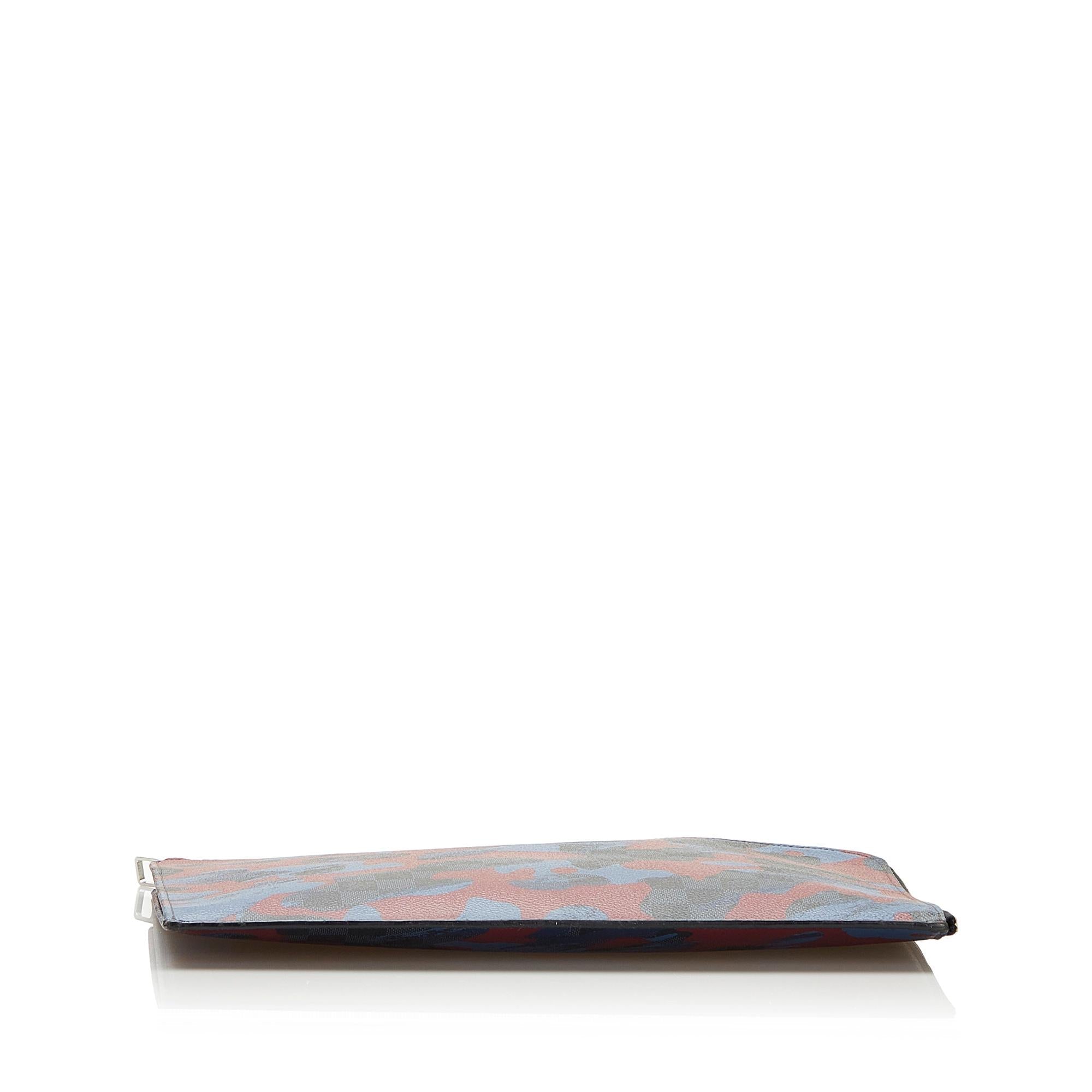 Louis Vuitton Damier Cobalt Camouflage Pochette Jour GM
