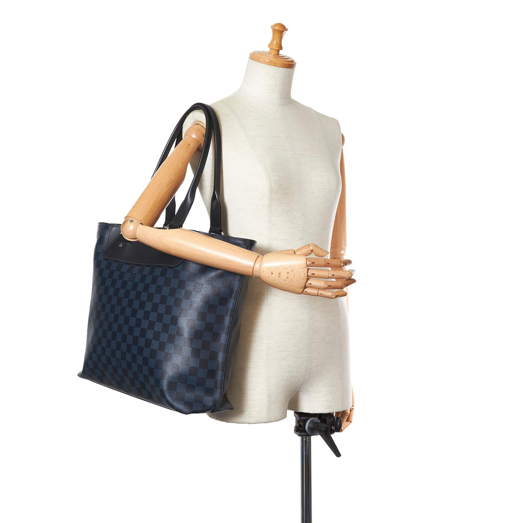 Louis Vuitton Damier Cobalt Porte Document Business (SHG-25935)