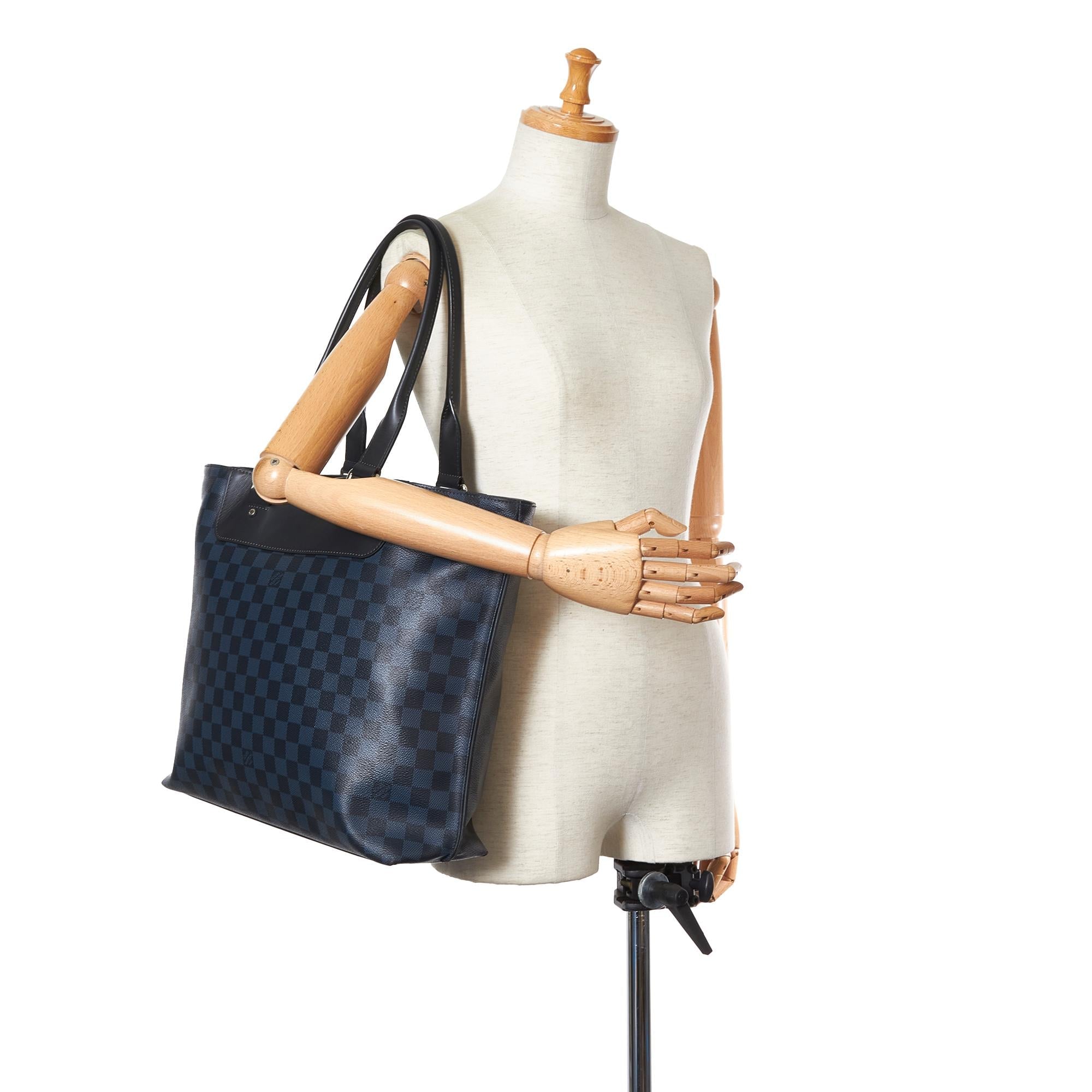 Louis Vuitton Damier Cobalt Porte Document Business (SHG-25935)