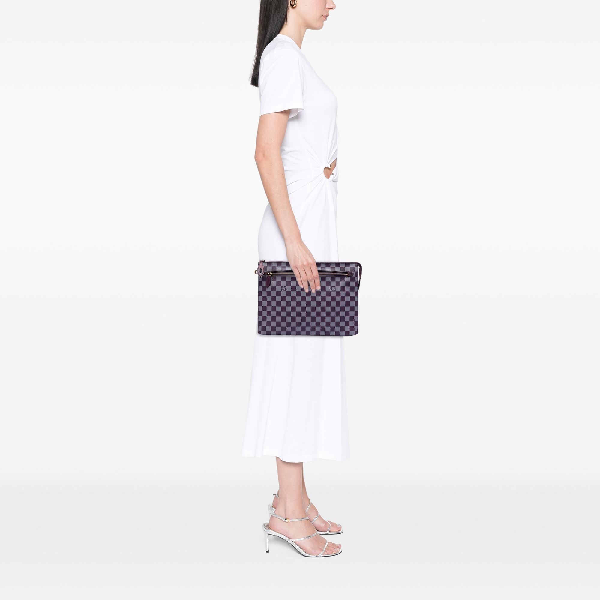 Louis Vuitton Damier Couleurs Kit Clutch