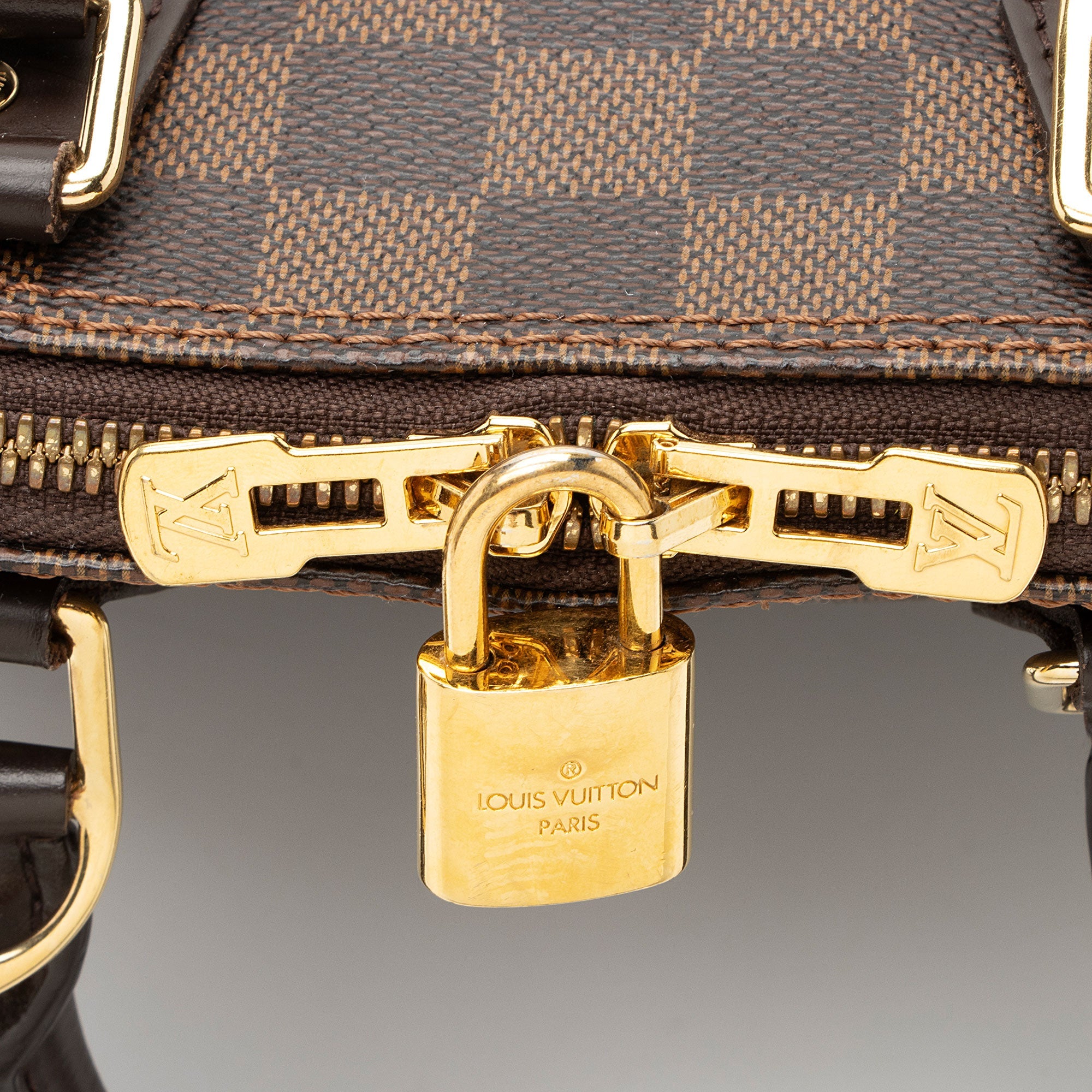 Louis Vuitton Damier Ebene Alma BB Satchel