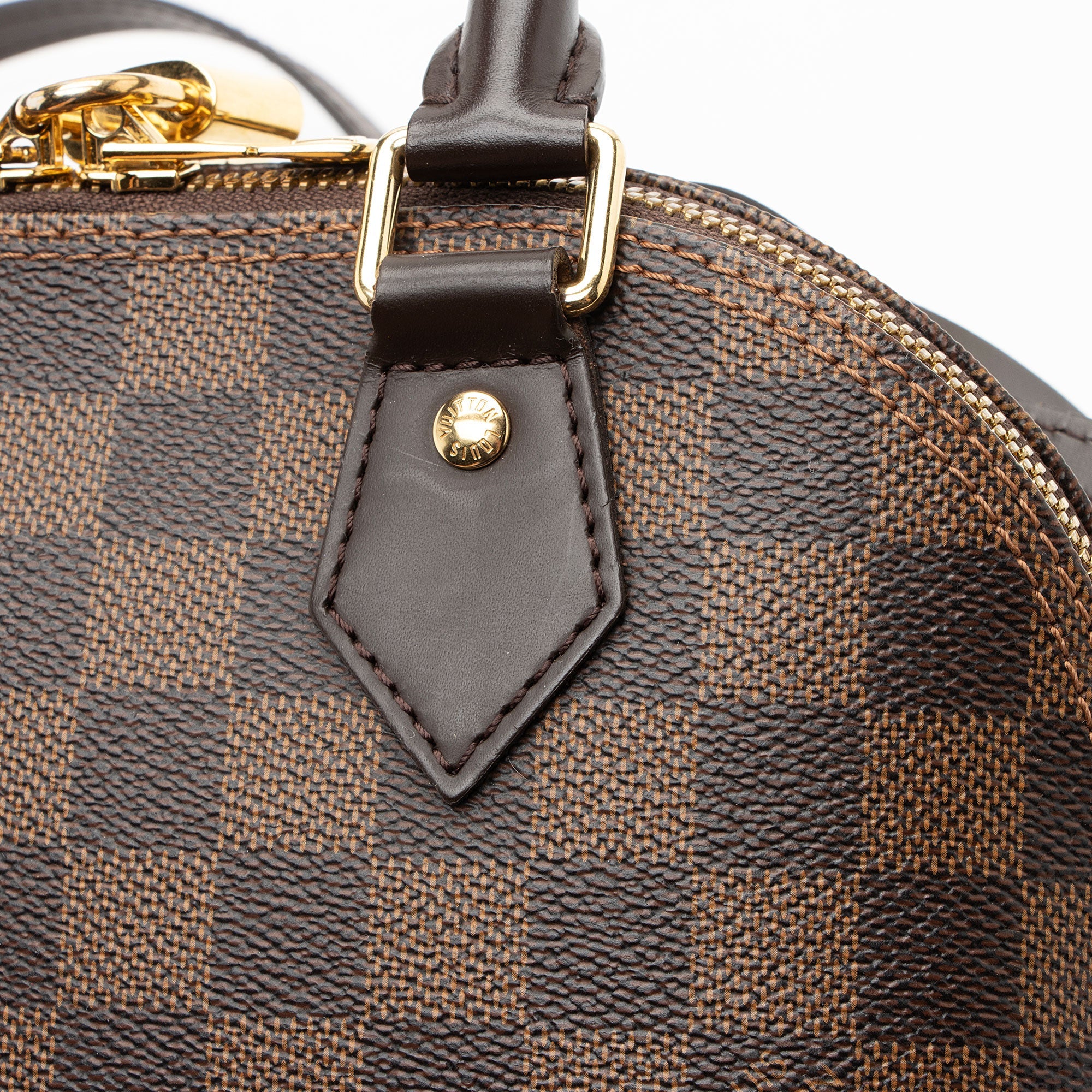Louis Vuitton Damier Ebene Alma BB Satchel
