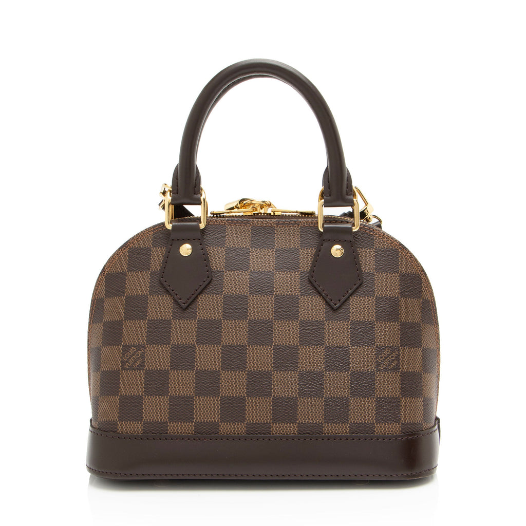 Louis Vuitton Damier Ebene Alma BB Satchel