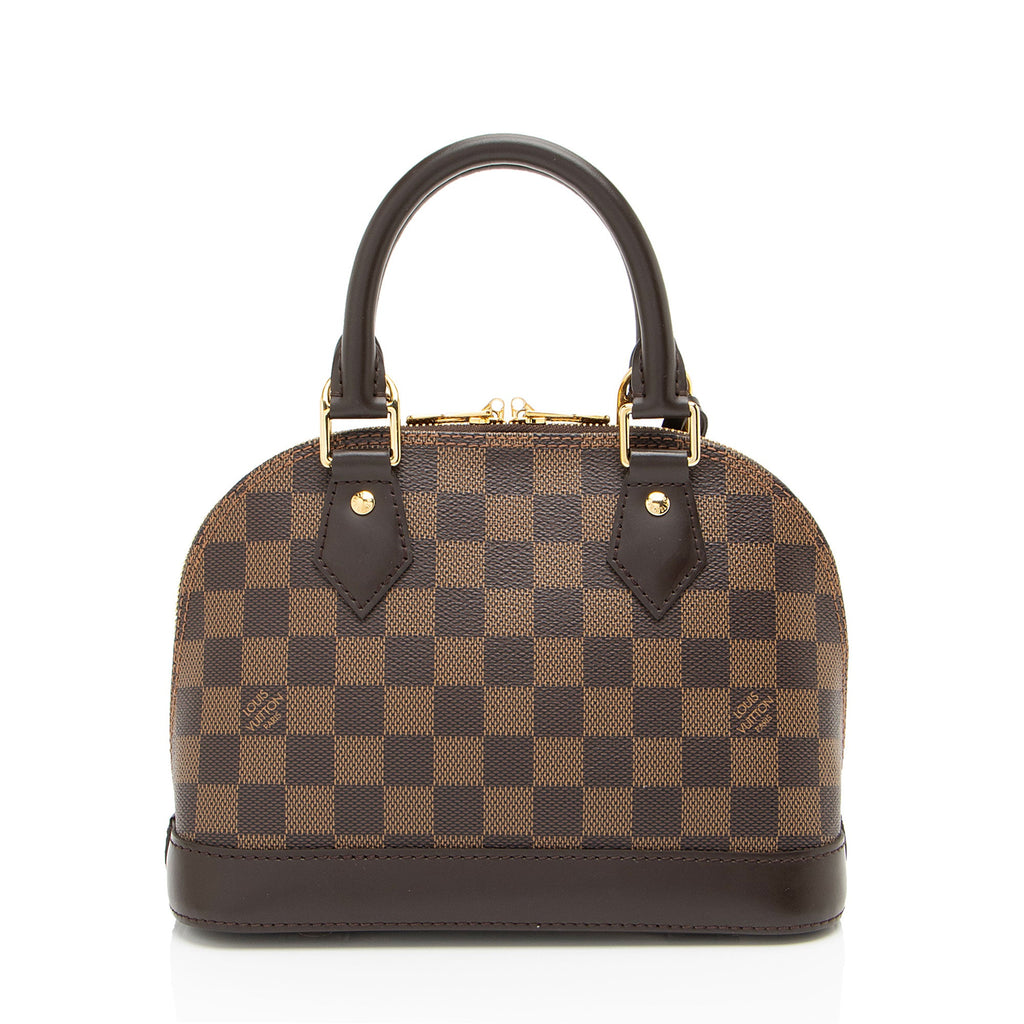 Louis Vuitton Damier Ebene Alma BB Satchel