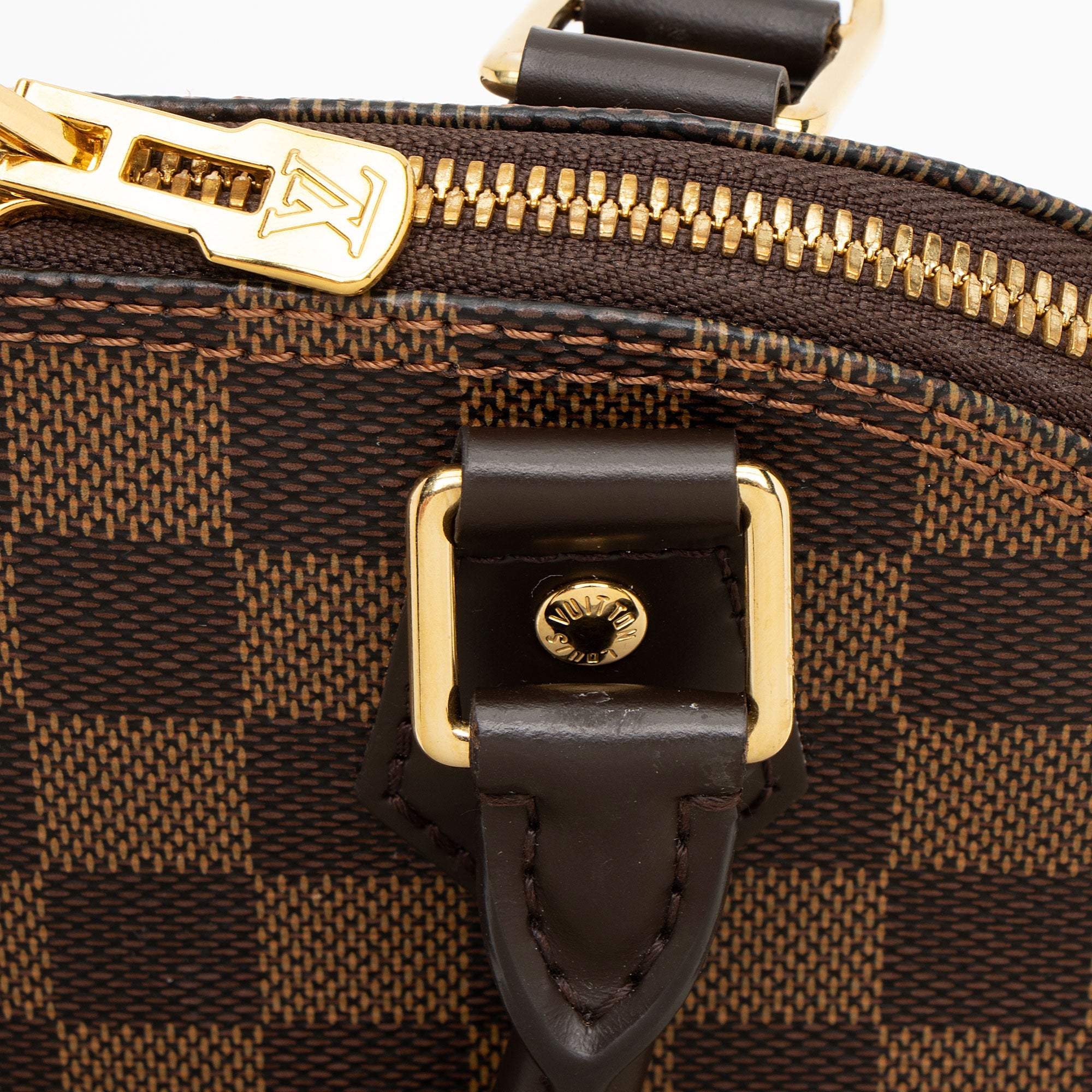 Louis Vuitton Damier Ebene Alma BB Satchel