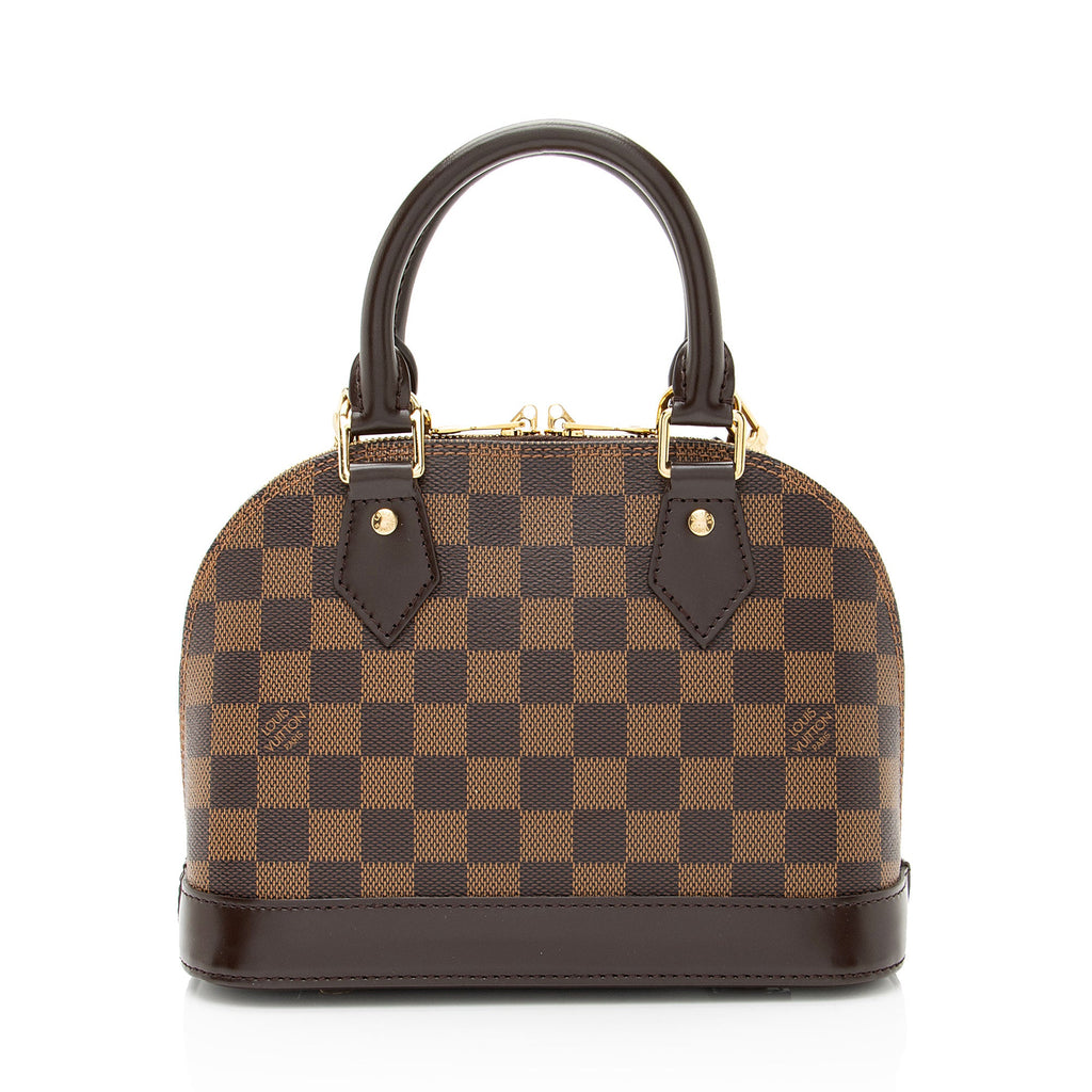 Louis Vuitton Damier Ebene Alma BB Satchel