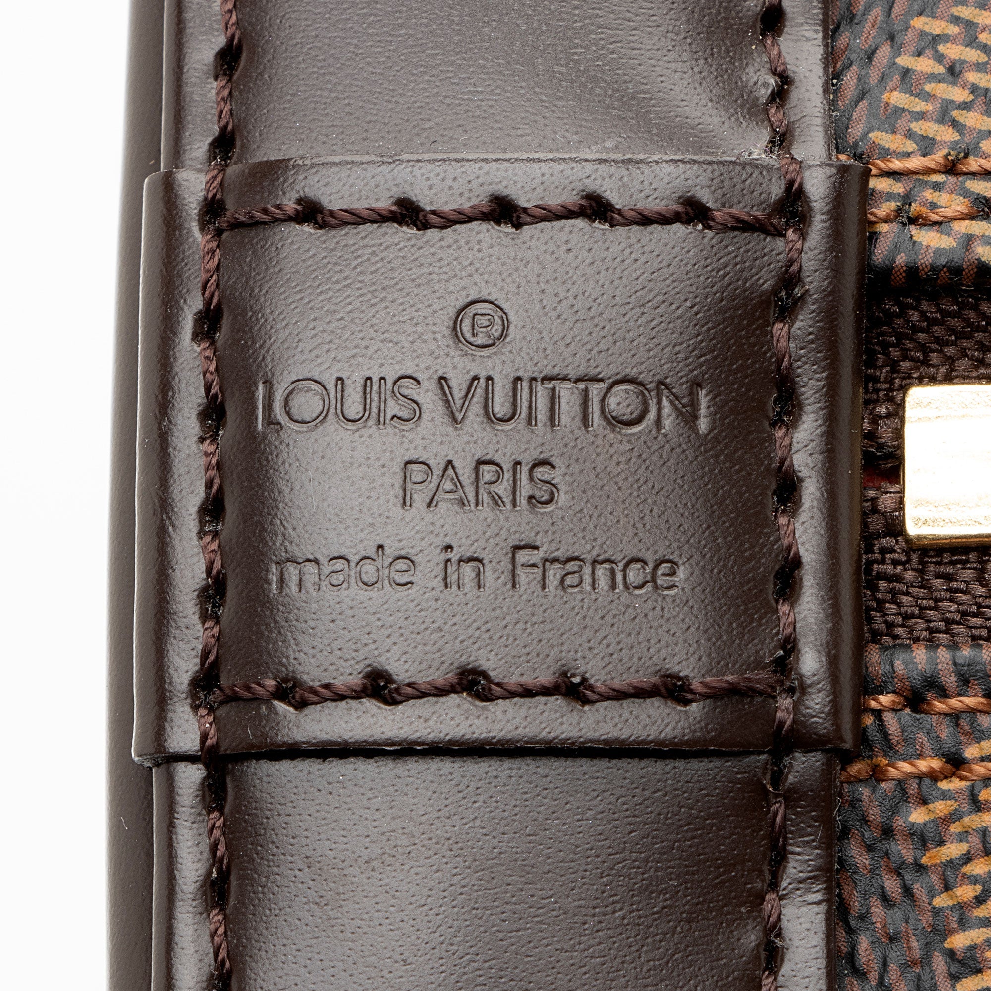 Louis Vuitton Damier Ebene Alma BB Satchel
