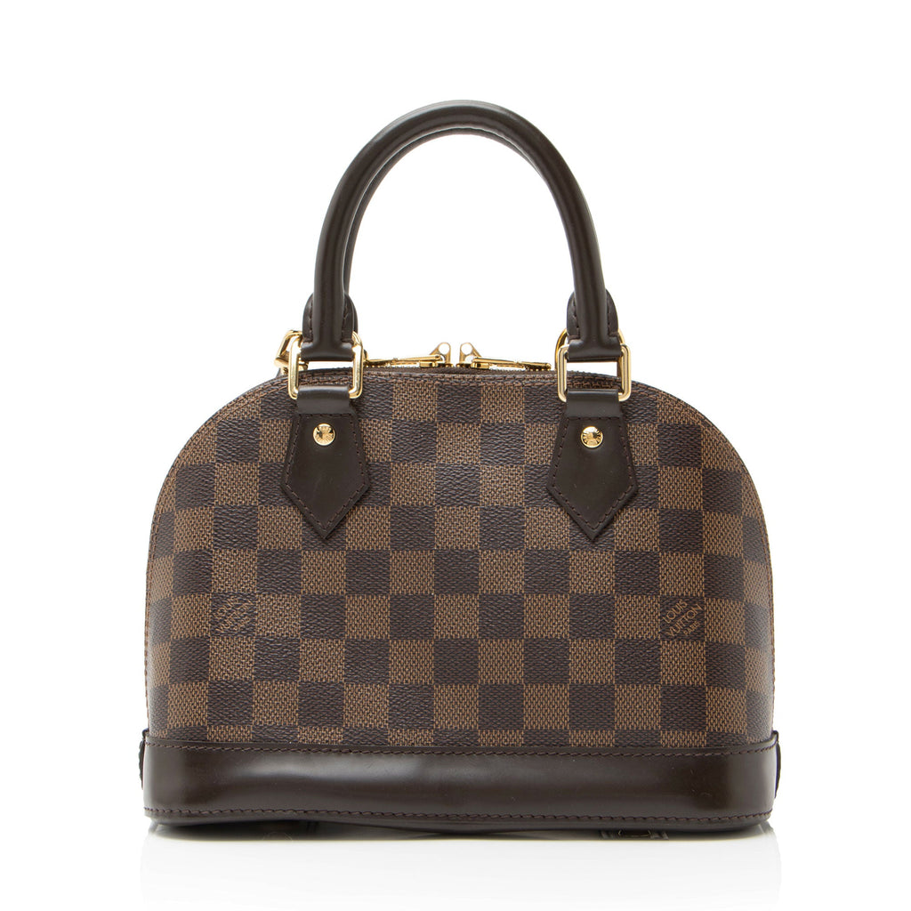 Louis Vuitton Damier Ebene Alma BB Satchel