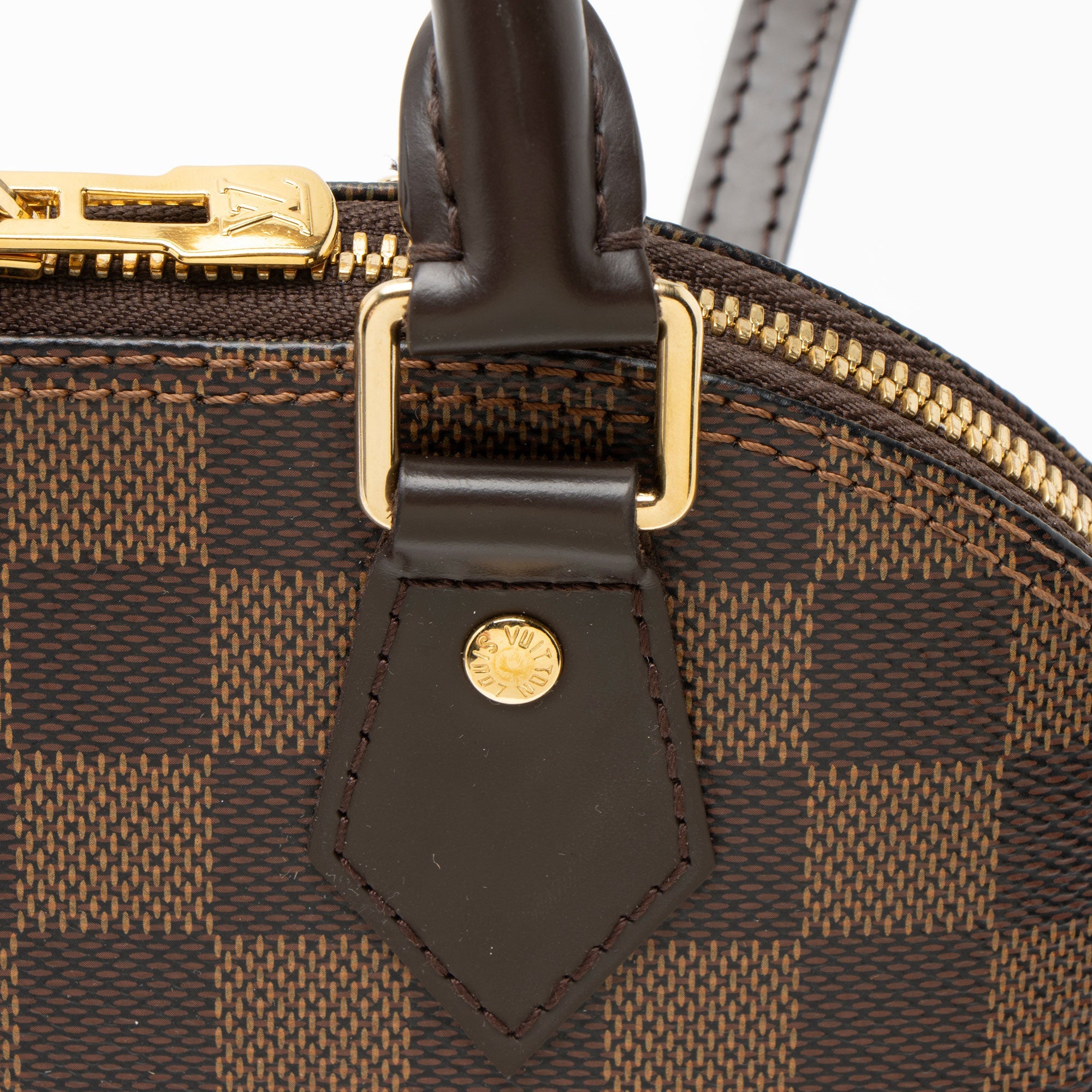 Louis Vuitton Damier Ebene Alma BB Satchel