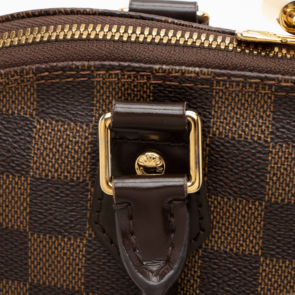 Louis Vuitton Damier Ebene Alma MM Satchel (SHF-x7hOgn)
