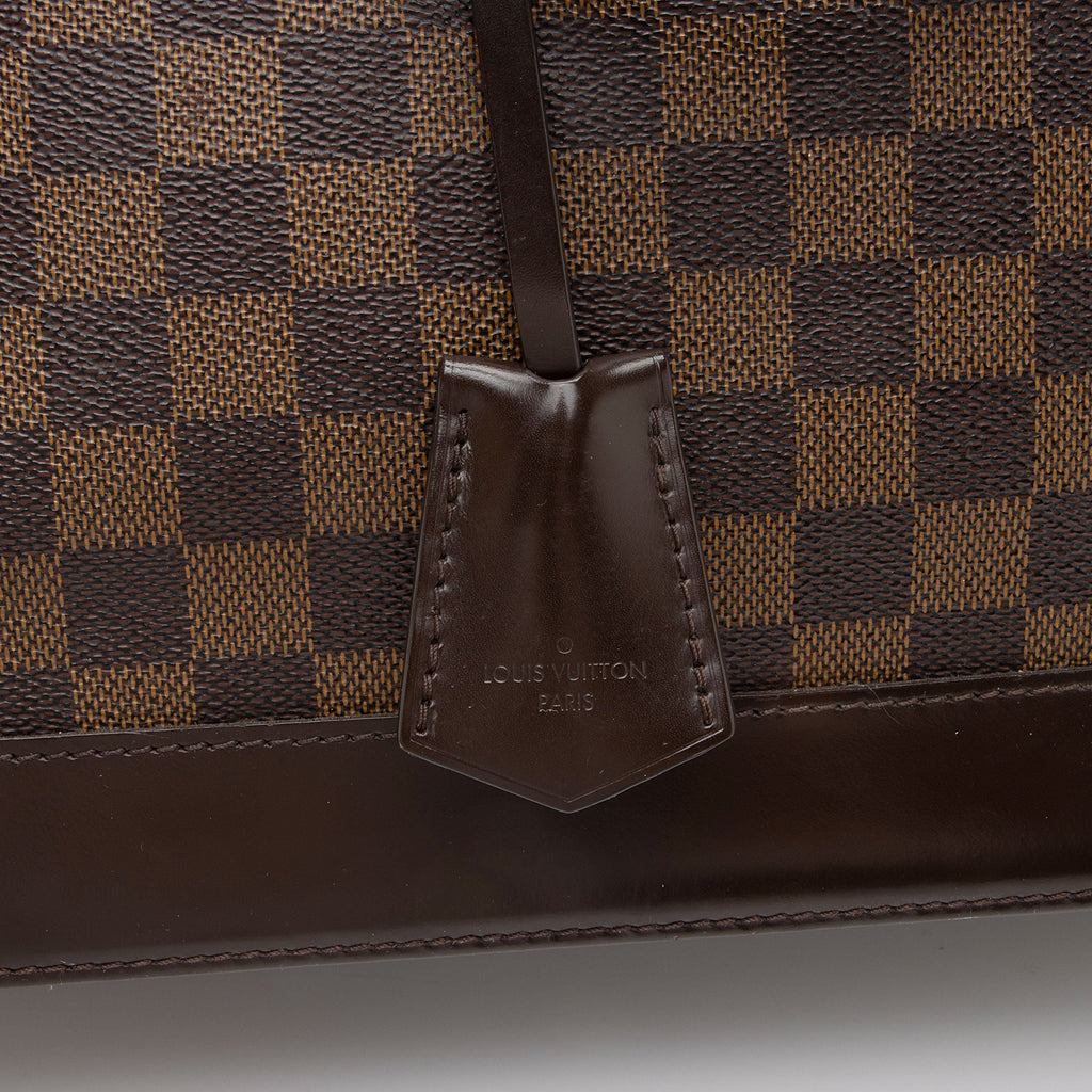 Louis Vuitton Damier Ebene Alma MM Satchel (SHF-x7hOgn)