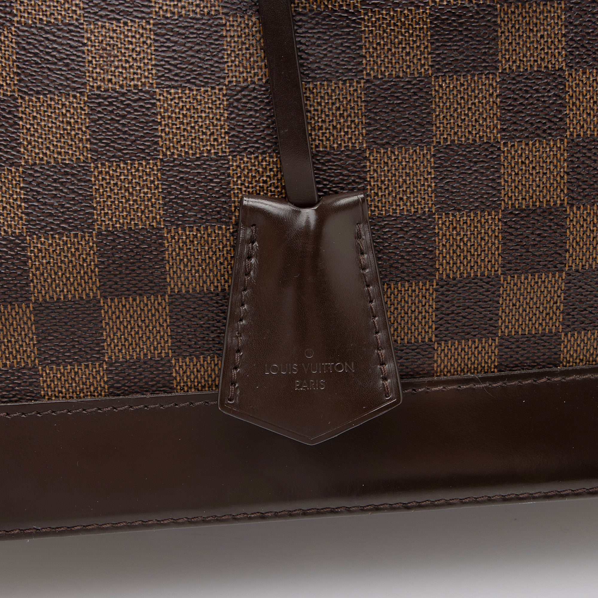 Louis Vuitton Damier Ebene Alma MM Satchel (SHF-x7hOgn)