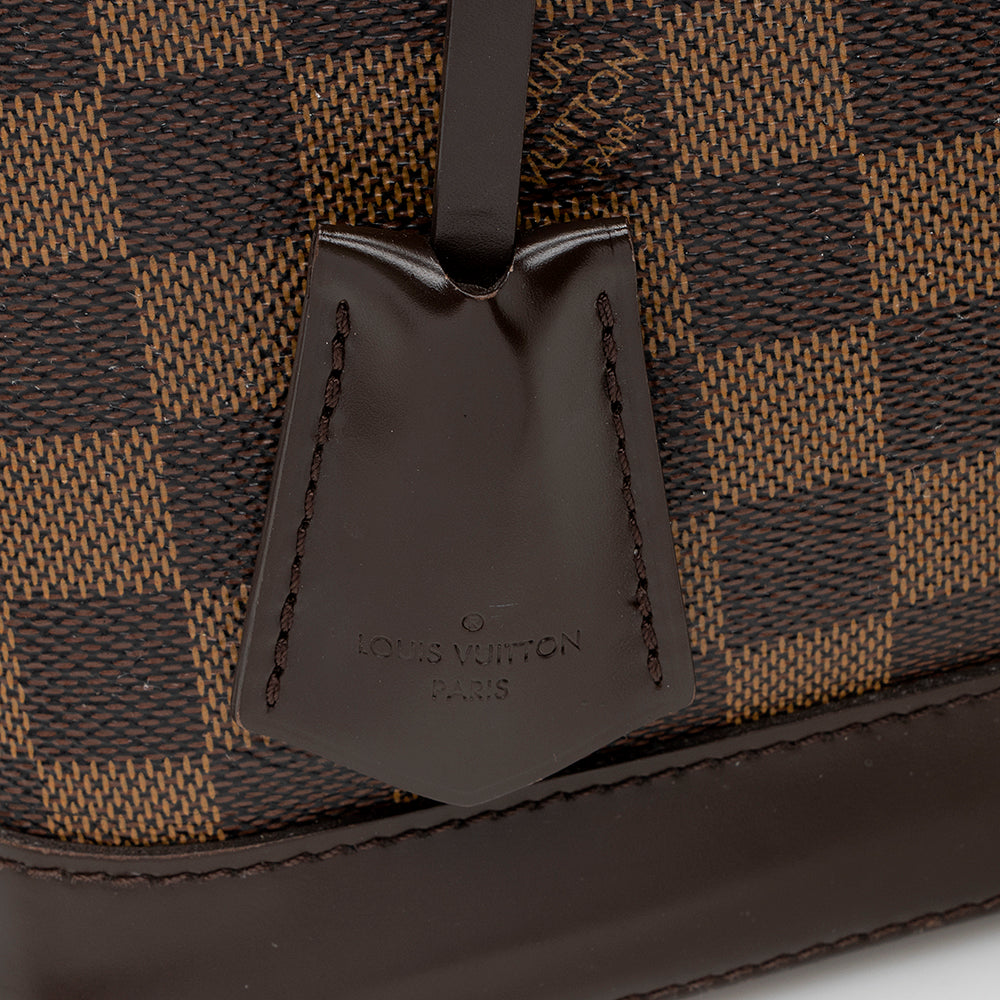 Louis Vuitton Damier Ebene Alma PM Satchel (SHF-18631)