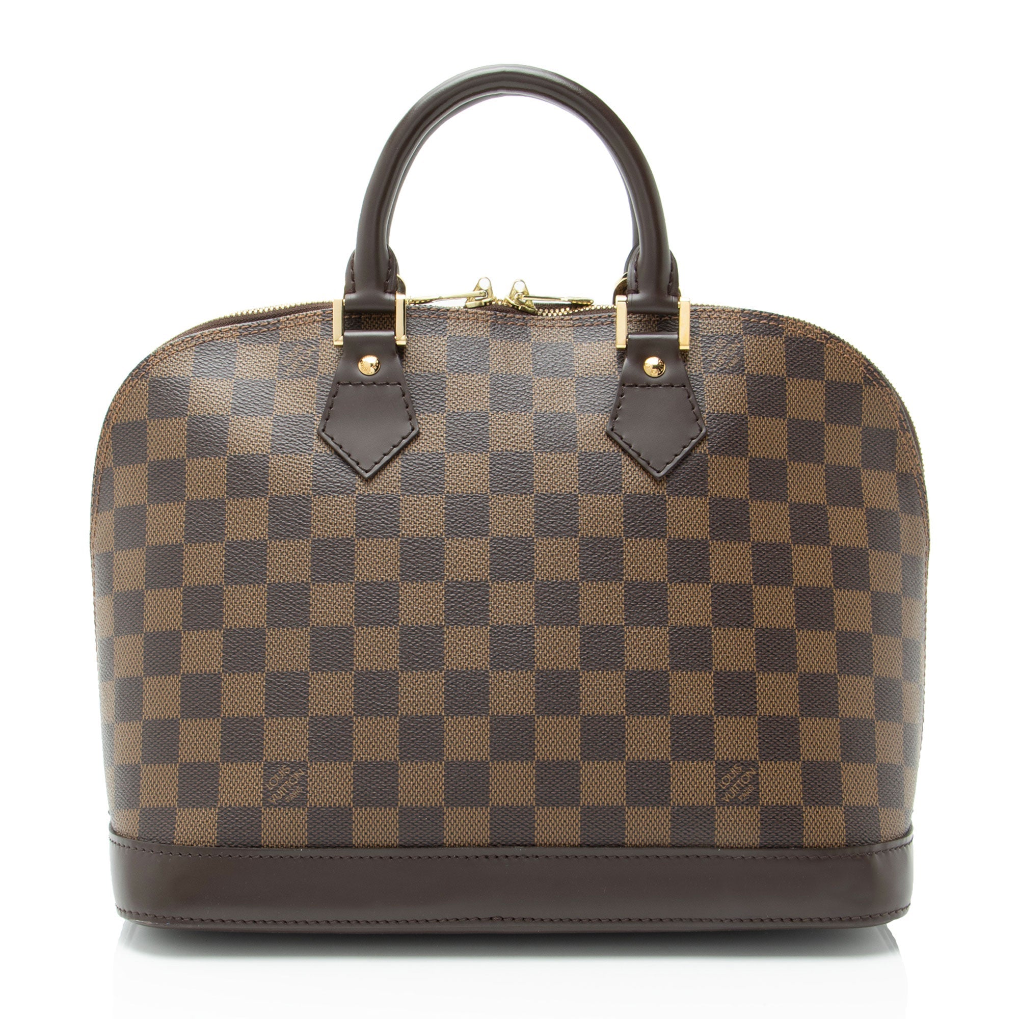 Louis Vuitton Damier Ebene Alma PM Satchel