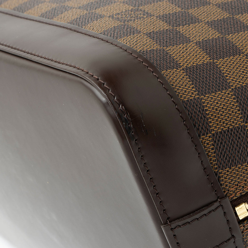Louis Vuitton Damier Ebene Alma PM Satchel