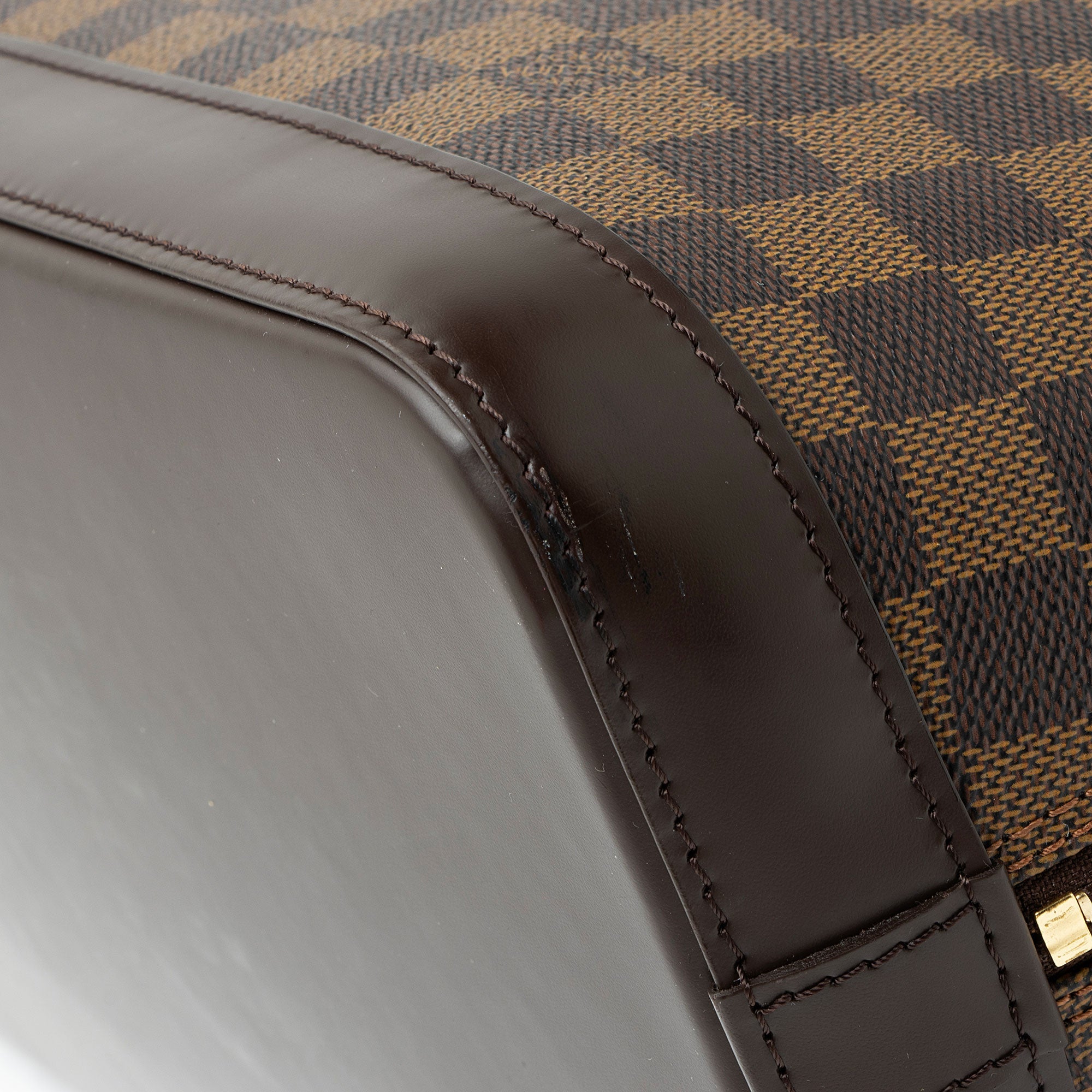 Louis Vuitton Damier Ebene Alma PM Satchel
