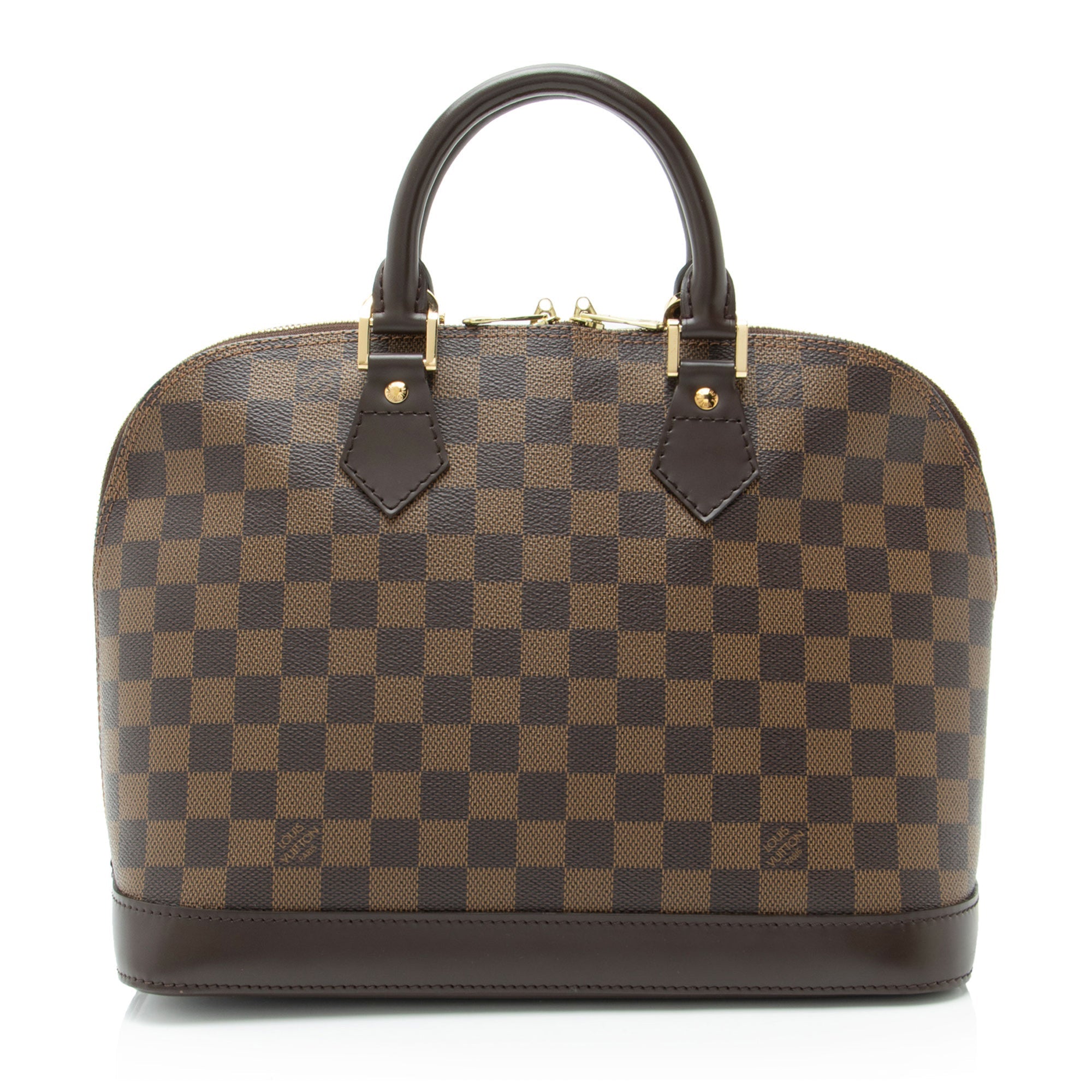 Louis Vuitton Damier Ebene Alma PM Satchel