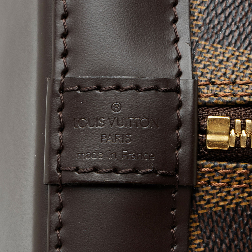 Louis Vuitton Damier Ebene Alma PM Satchel