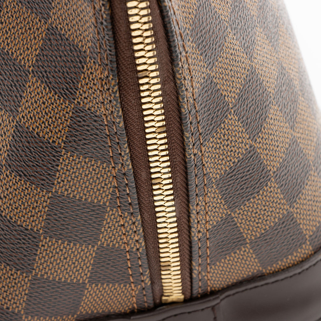 Louis Vuitton Damier Ebene Alma PM Satchel