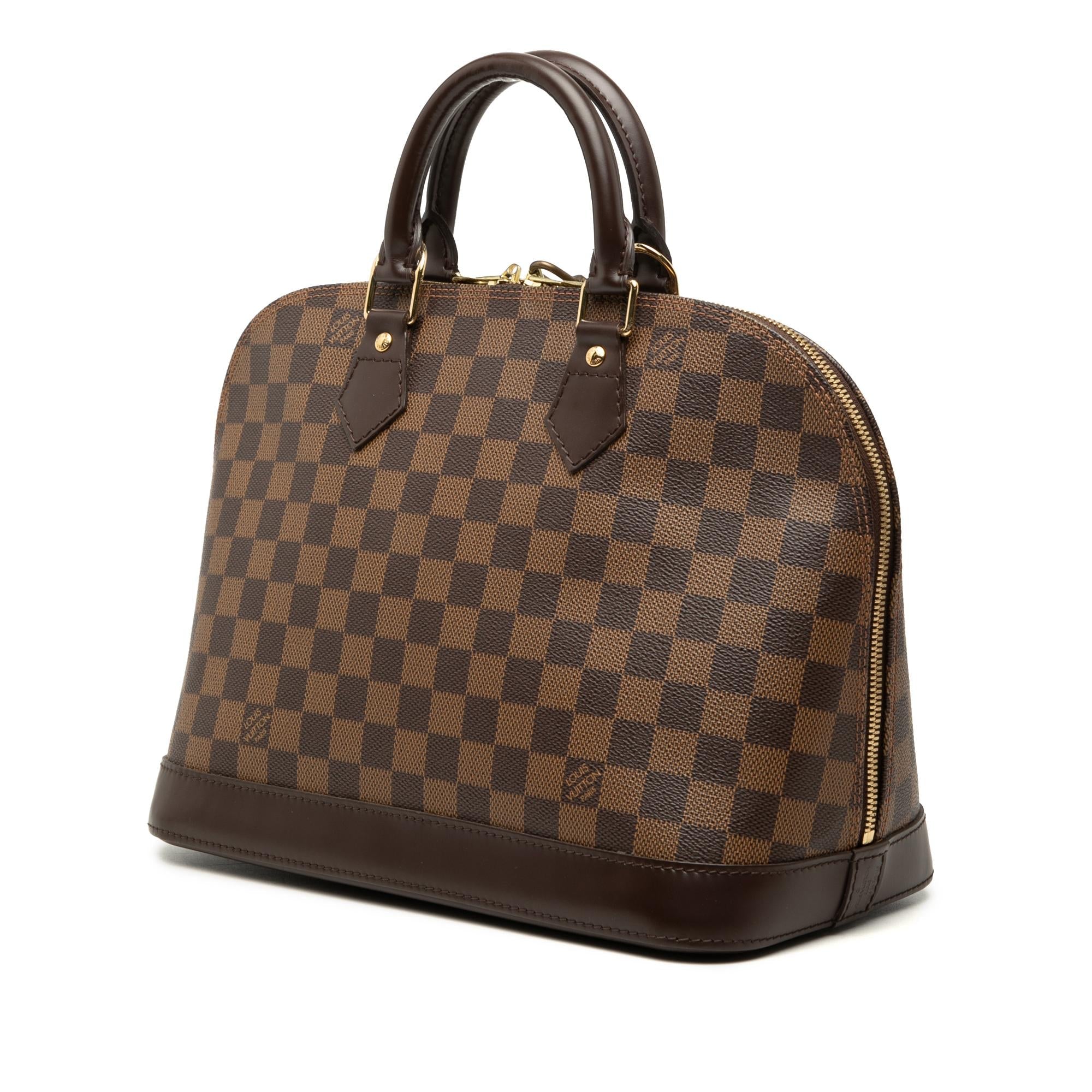 Louis Vuitton Damier Ebene Alma PM