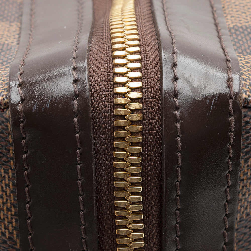 Louis Vuitton Damier Ebene Berkeley Satchel (SHF-21201)