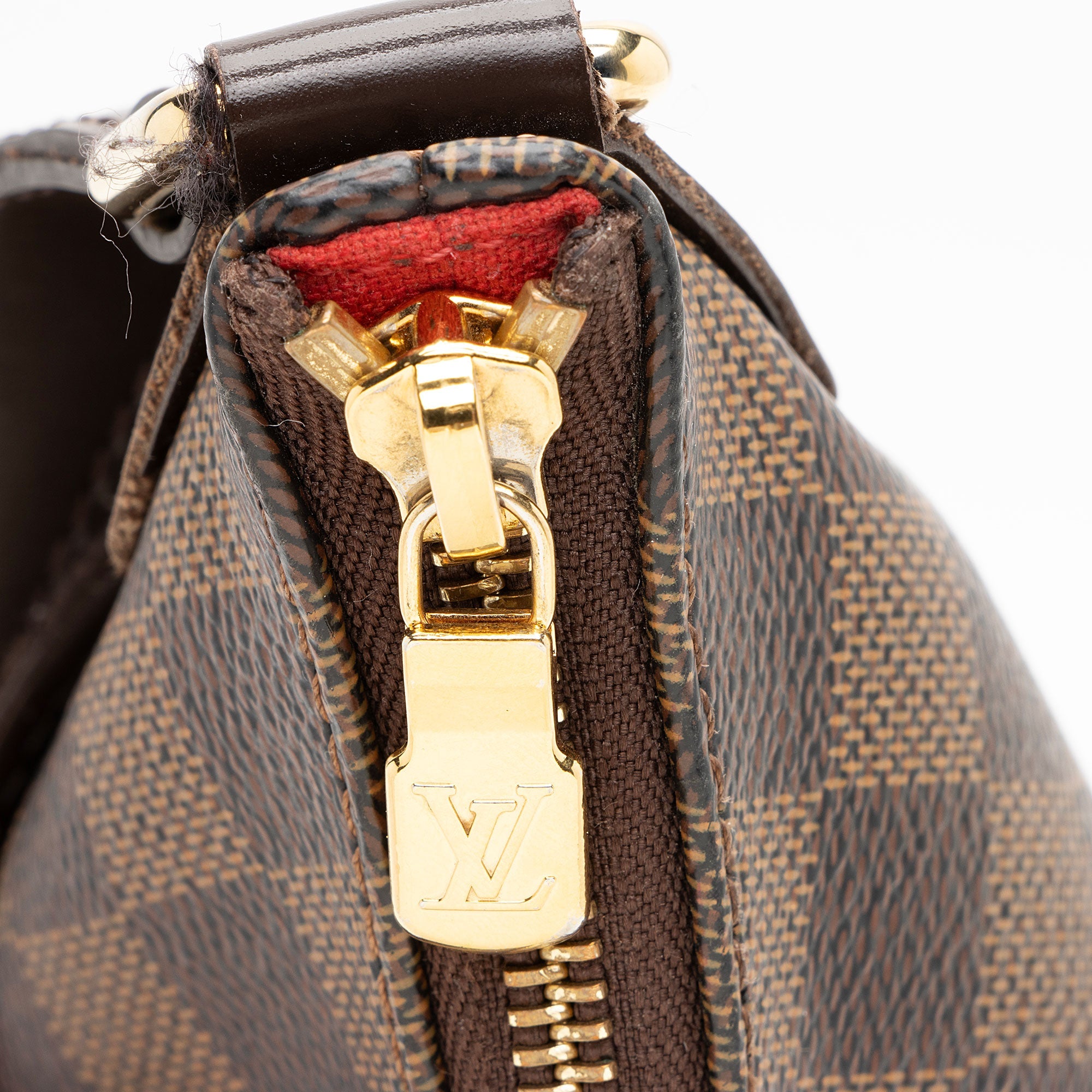 Louis Vuitton Damier Ebene Bloomsbury PM Shoulder Bag