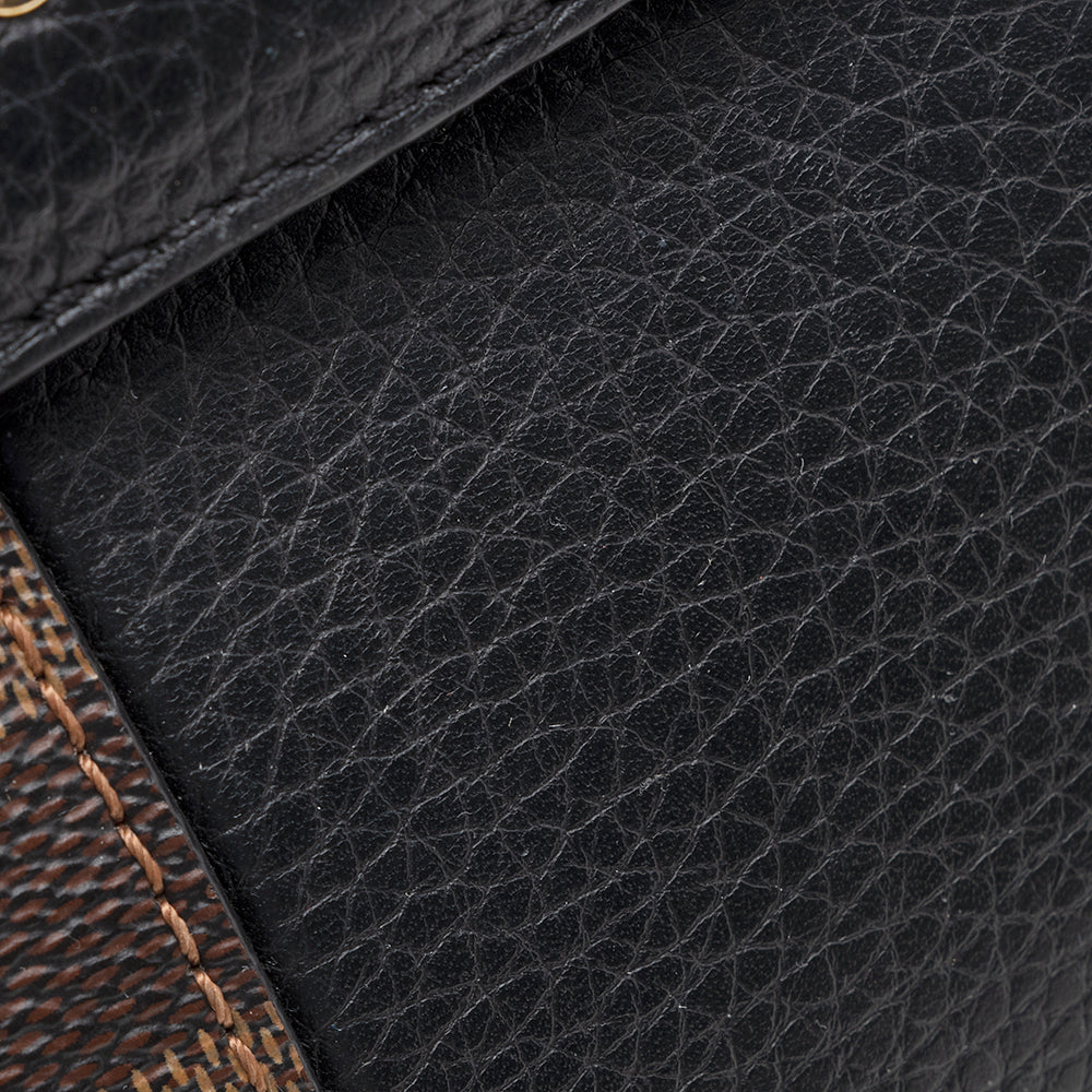 Louis Vuitton Damier Ebene Bond Street BB Satchel (SHF-21499)