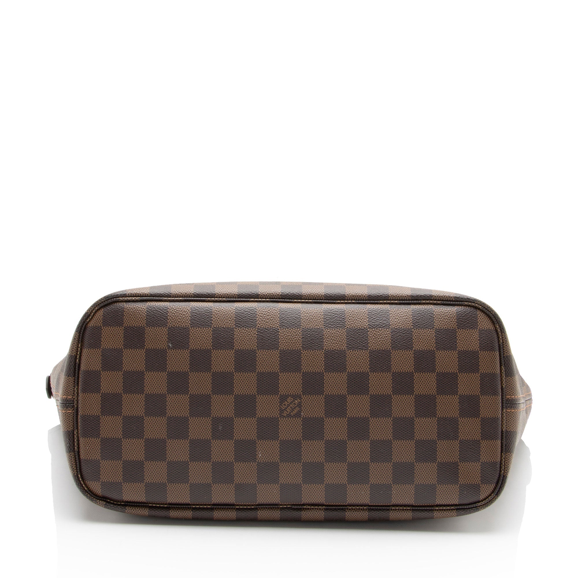 Louis Vuitton Damier Ebene Braided Neverfull MM NM Tote