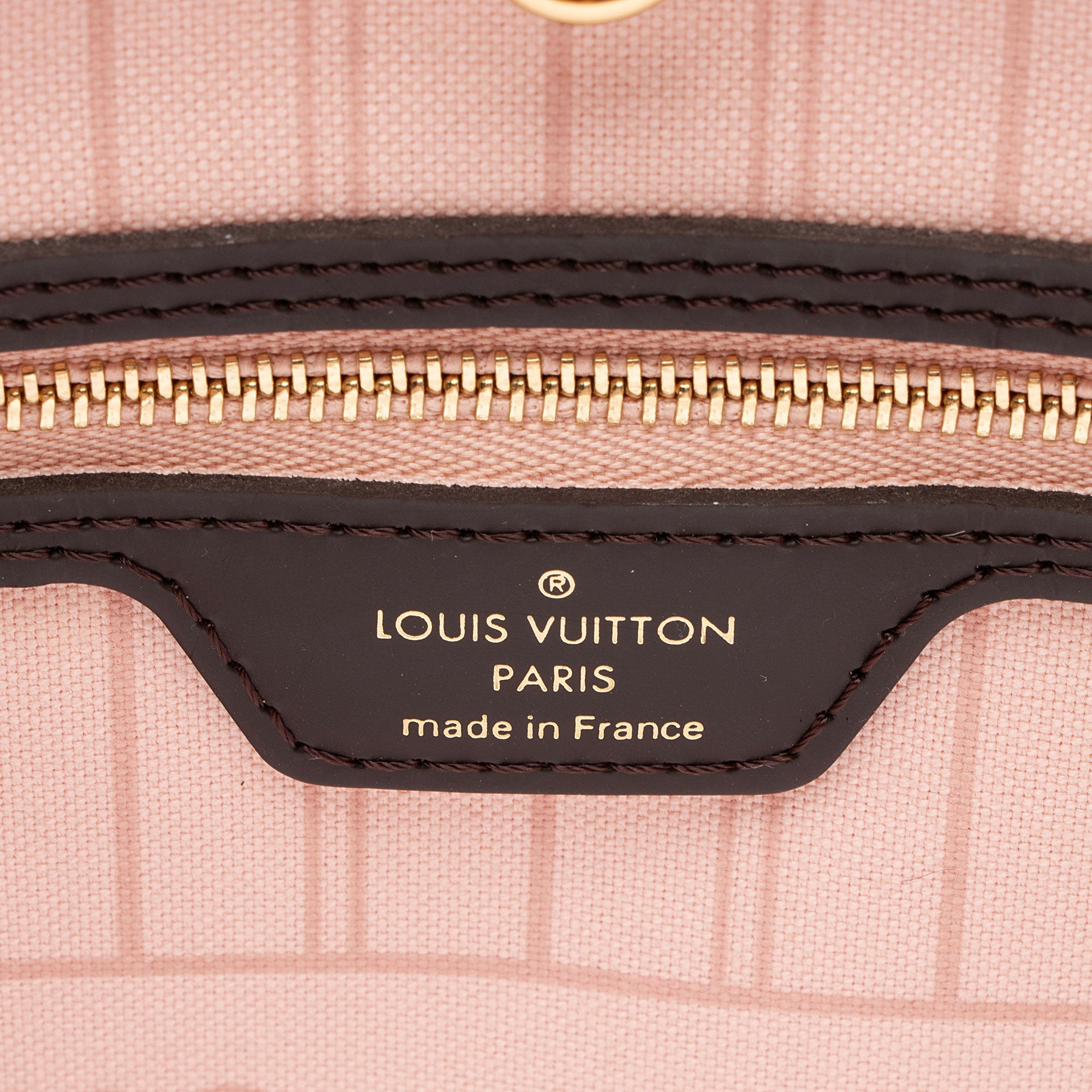 Louis Vuitton Damier Ebene Braided Neverfull MM NM Tote