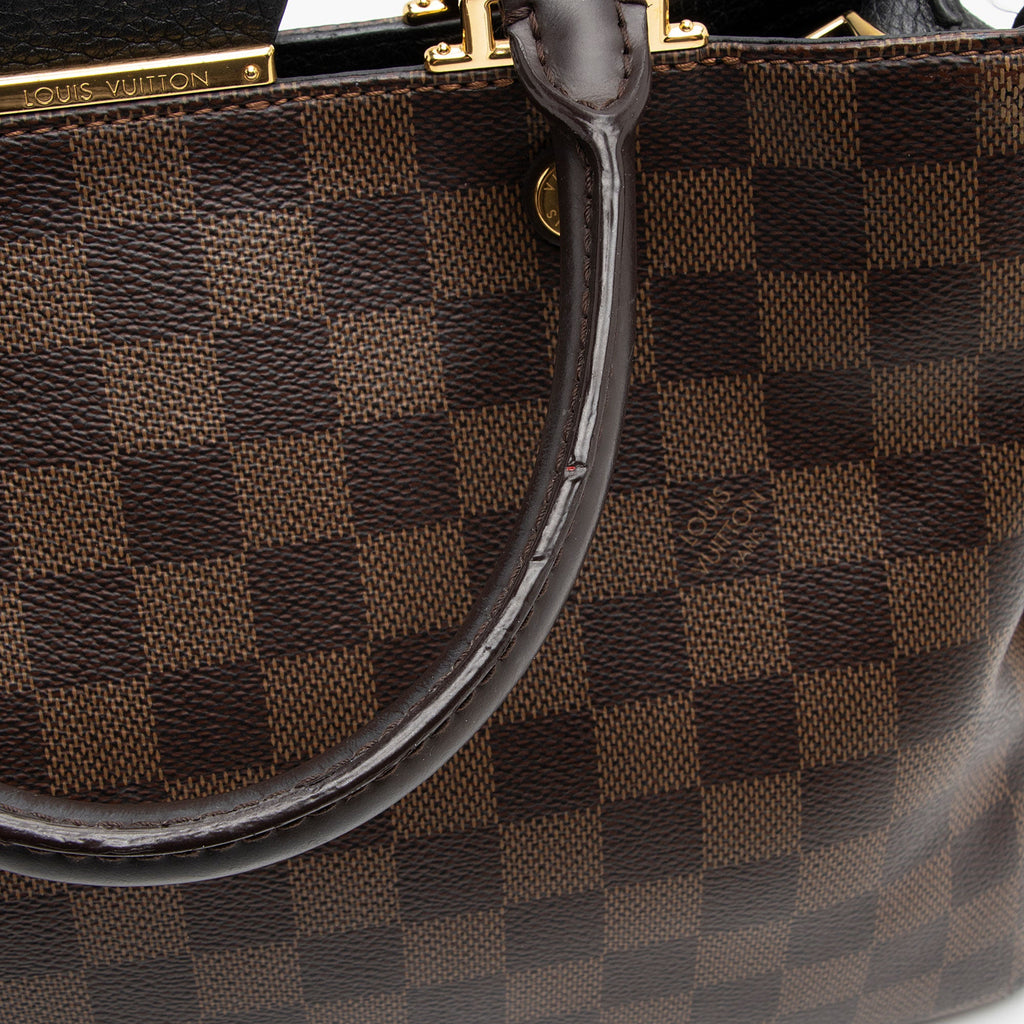 Louis Vuitton Damier Ebene Brittany Satchel (SHF-fyYPGZ)