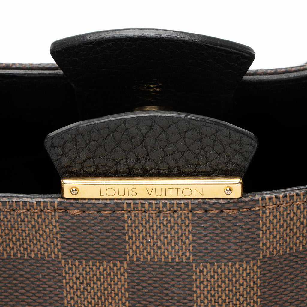 Louis Vuitton Damier Ebene Brittany Satchel