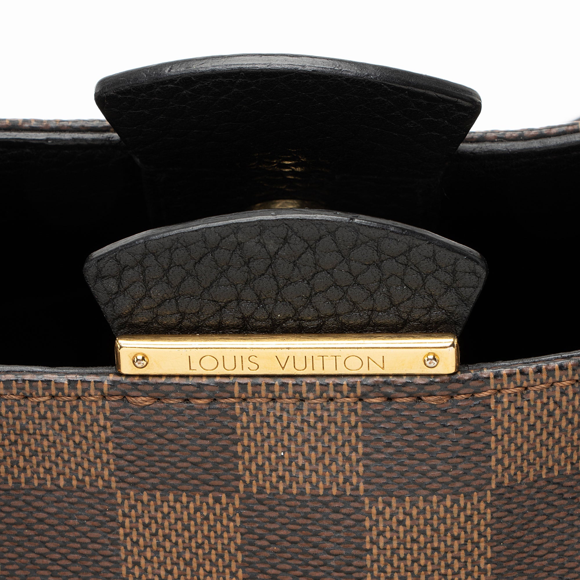Louis Vuitton Damier Ebene Brittany Satchel