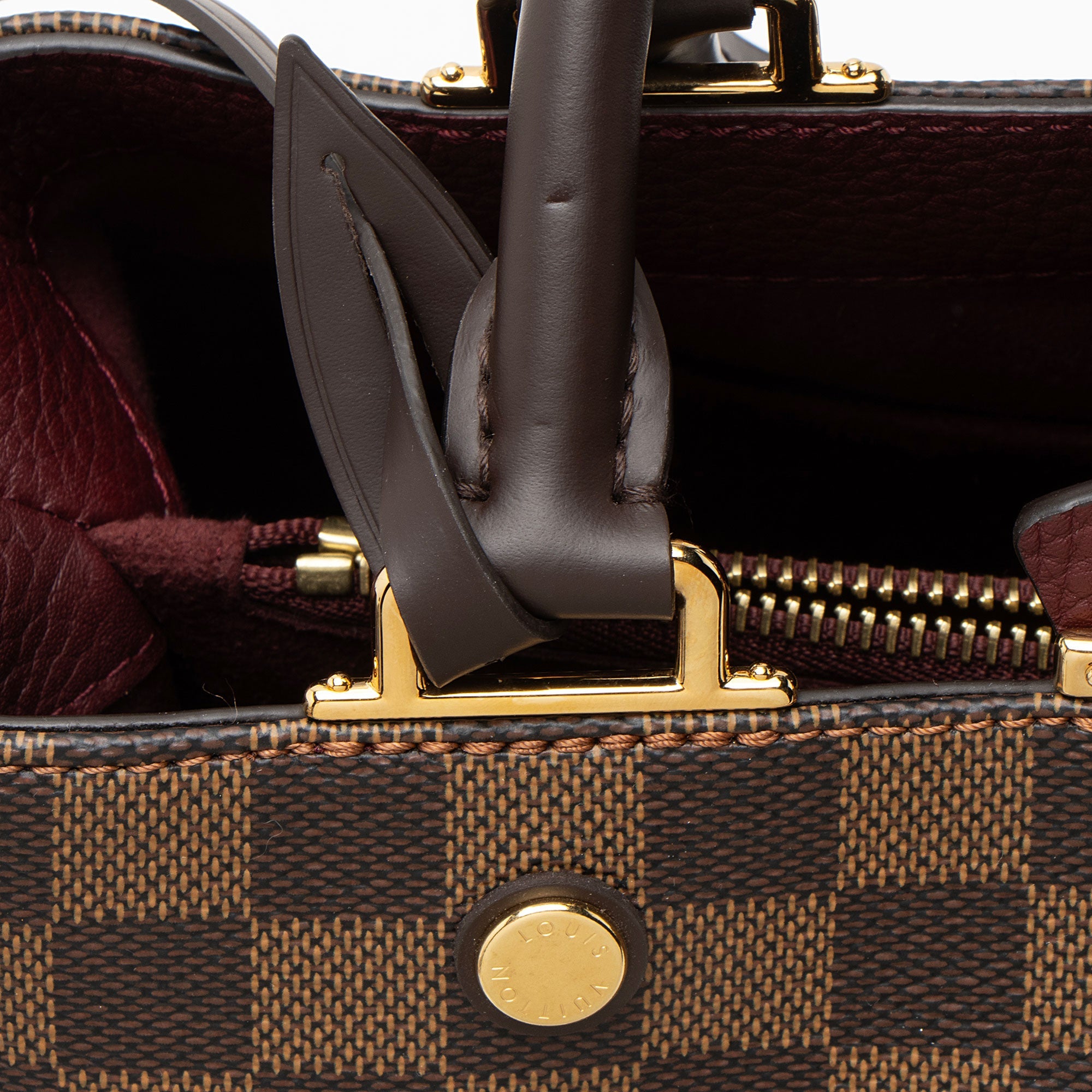 Louis Vuitton Damier Ebene Brittany Satchel