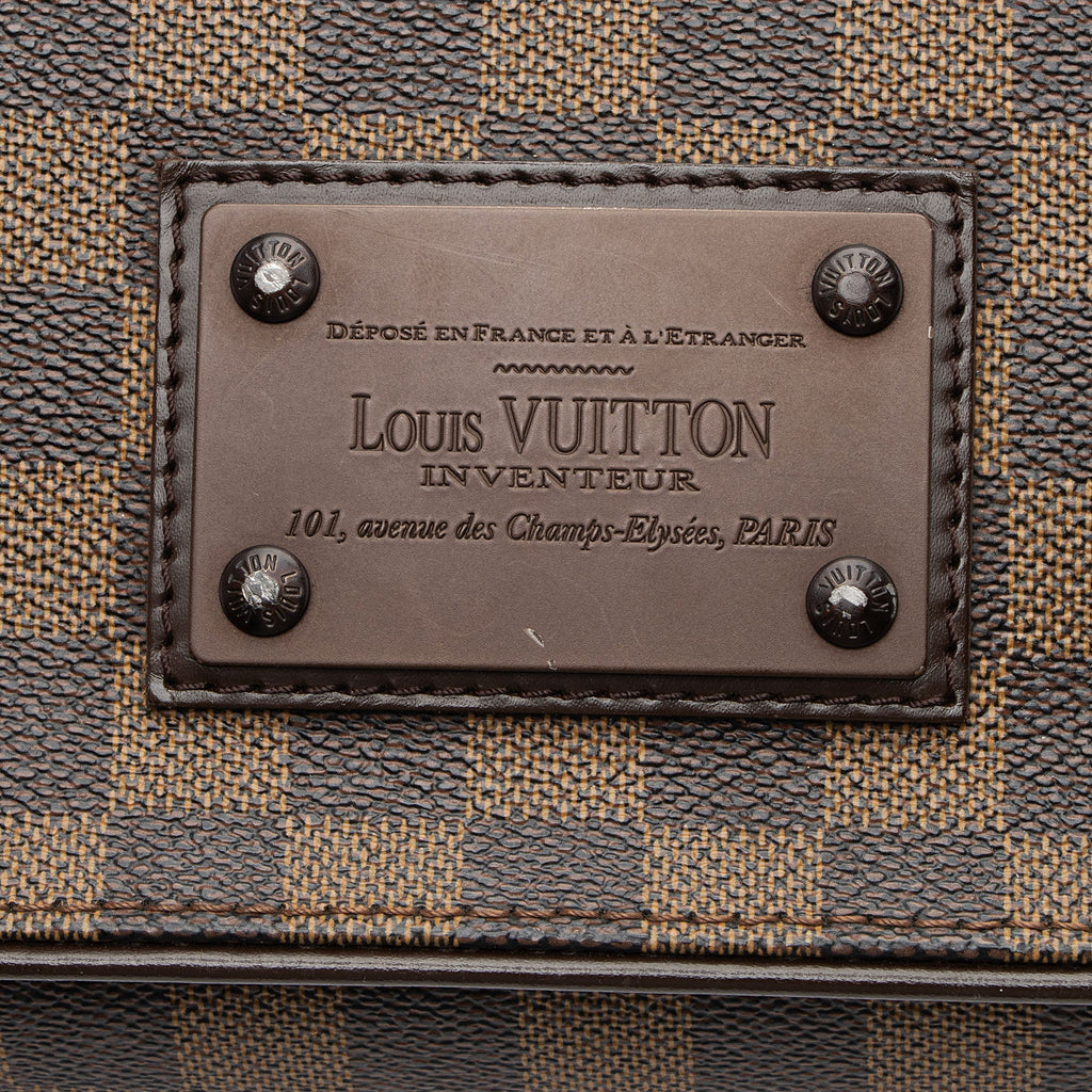 Louis Vuitton Damier Ebene Brooklyn MM Messenger Bag - FINAL SALE