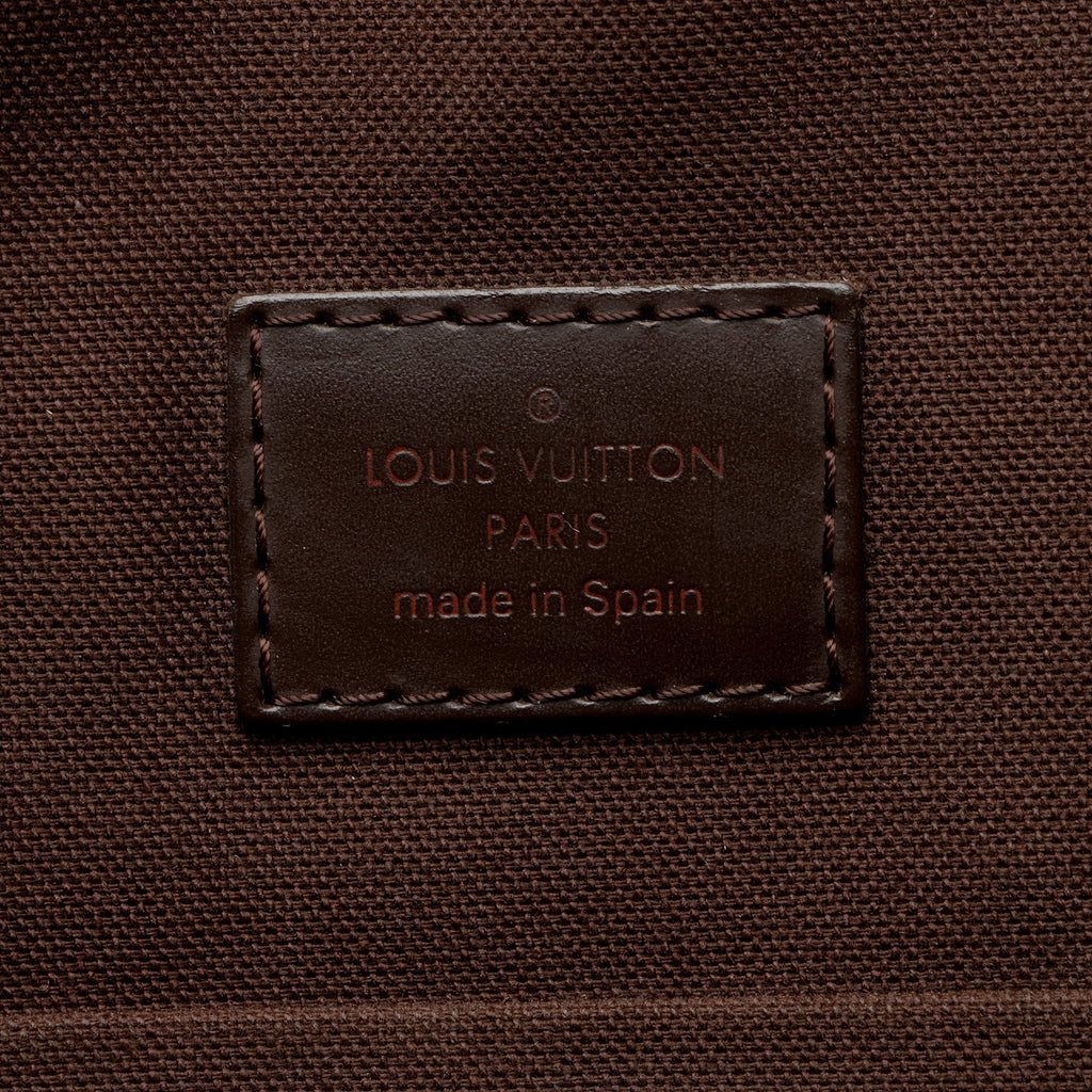 Louis Vuitton Damier Ebene Brooklyn MM Messenger Bag (SHF-4EzJH2)