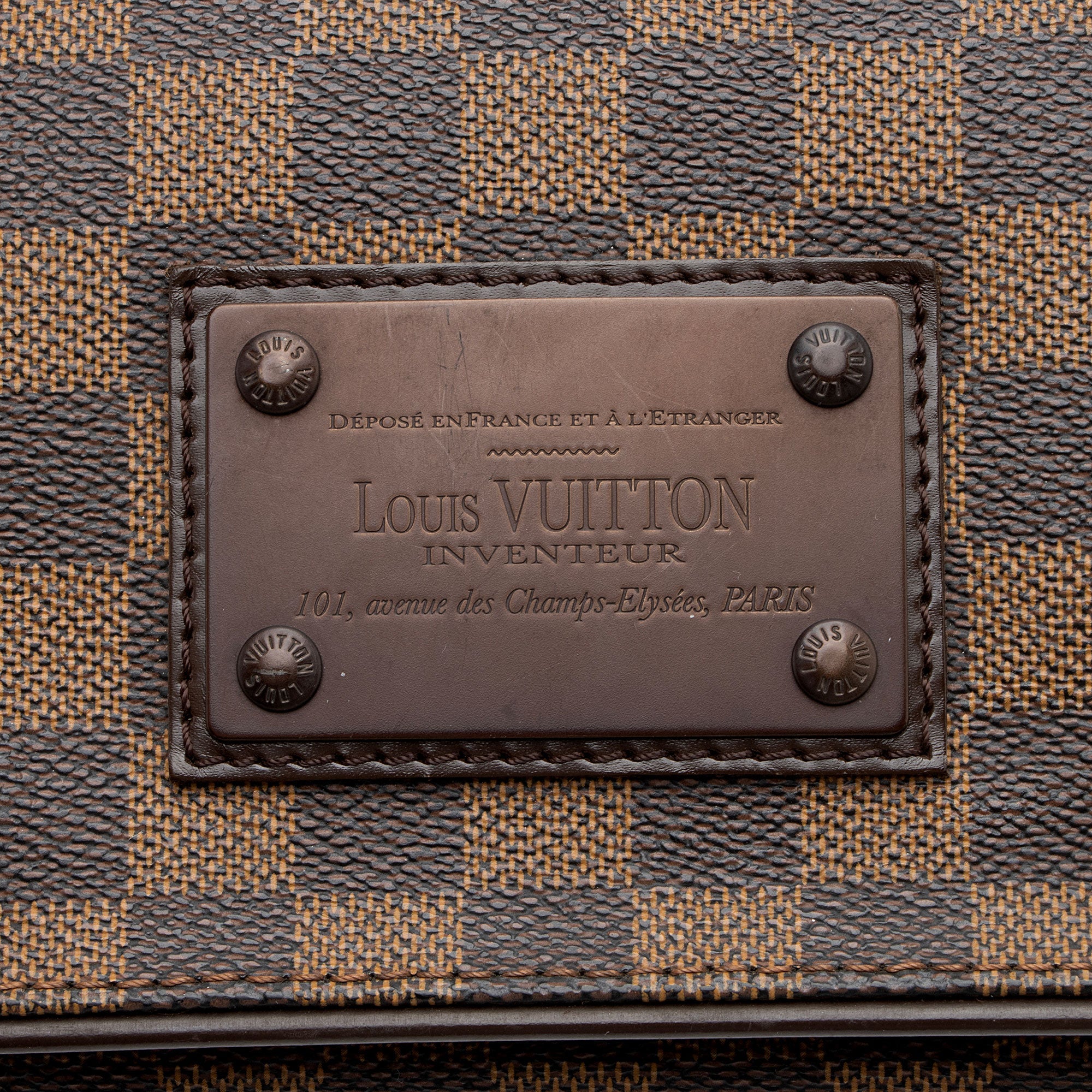 Louis Vuitton Damier Ebene Brooklyn MM Messenger