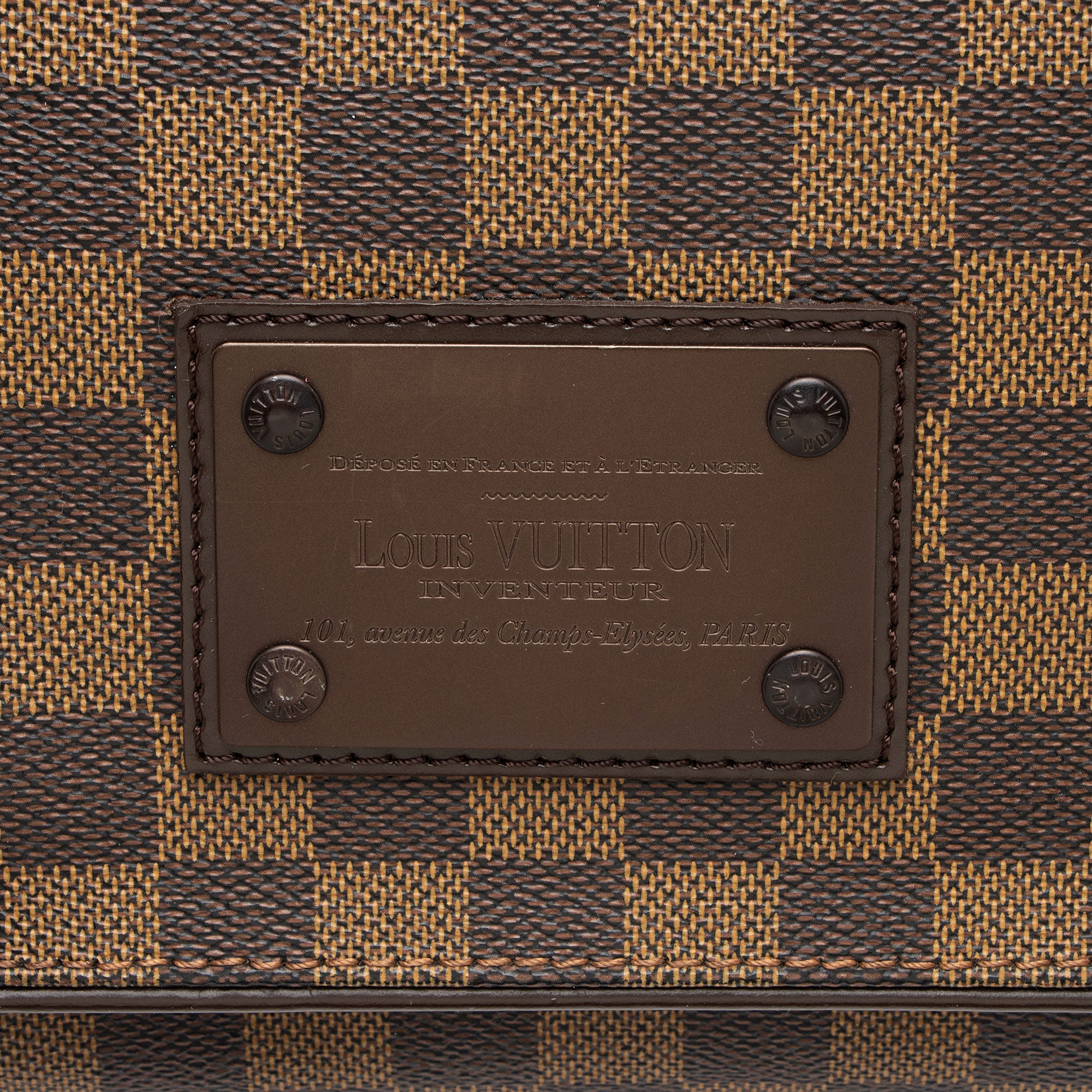 Louis Vuitton Damier Ebene Brooklyn MM Messenger