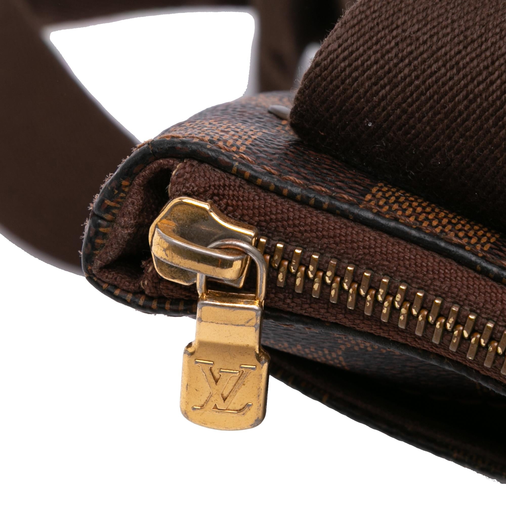Louis Vuitton Damier Ebene Brooklyn Pochette