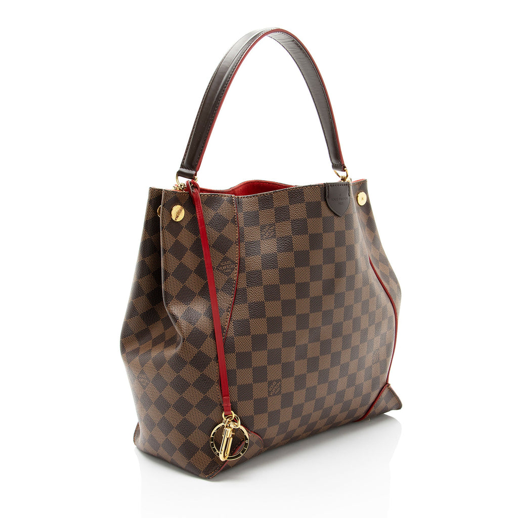 Louis Vuitton Damier Ebene Caissa Hobo